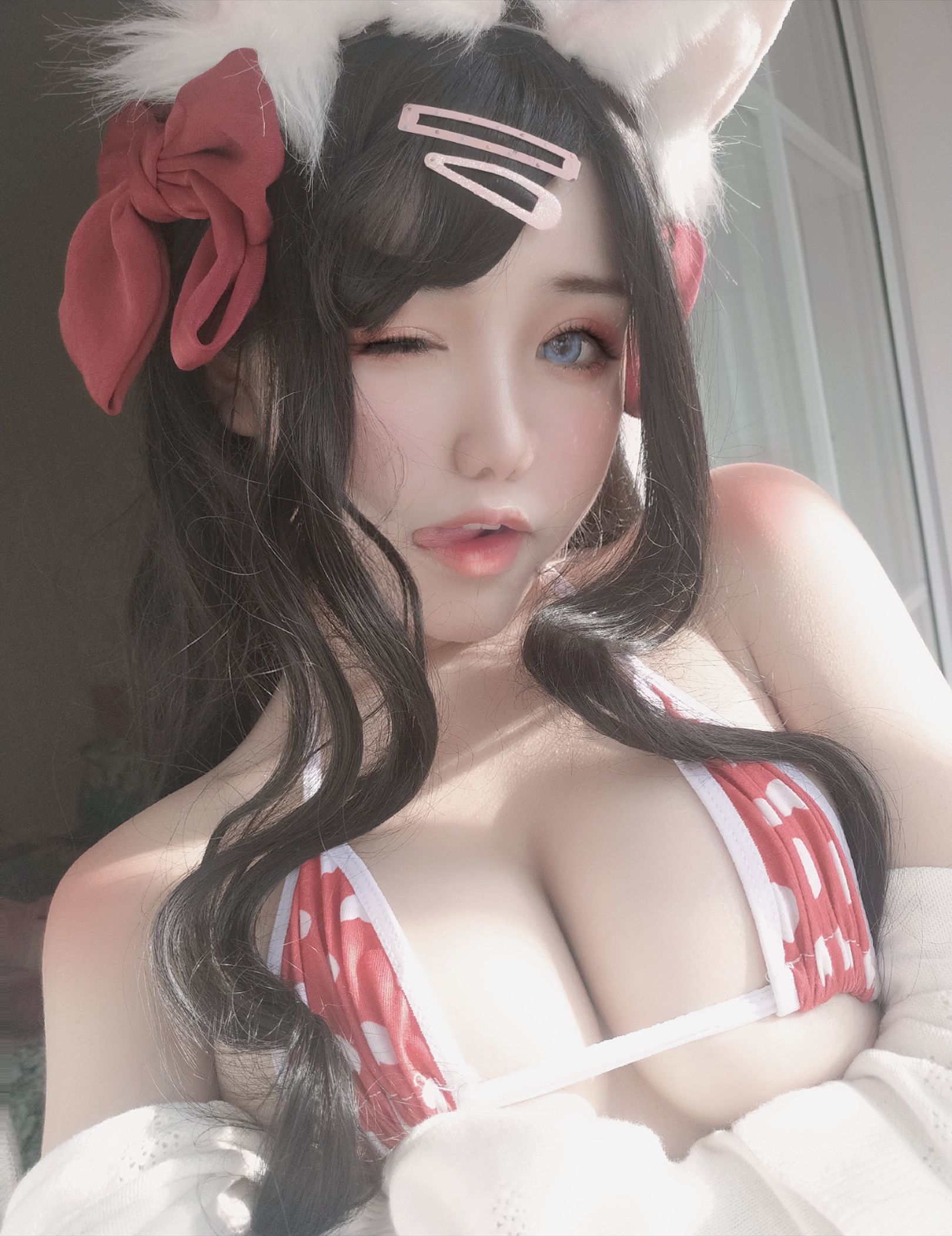 一笑芳香沁写真 窗与宠物猫-图5