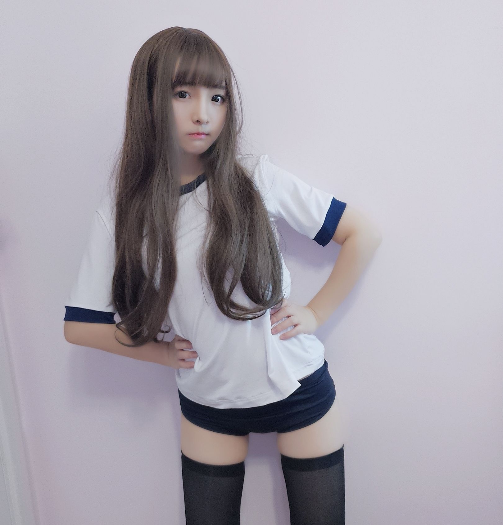 二次元美女古川kagura 体操服-图0