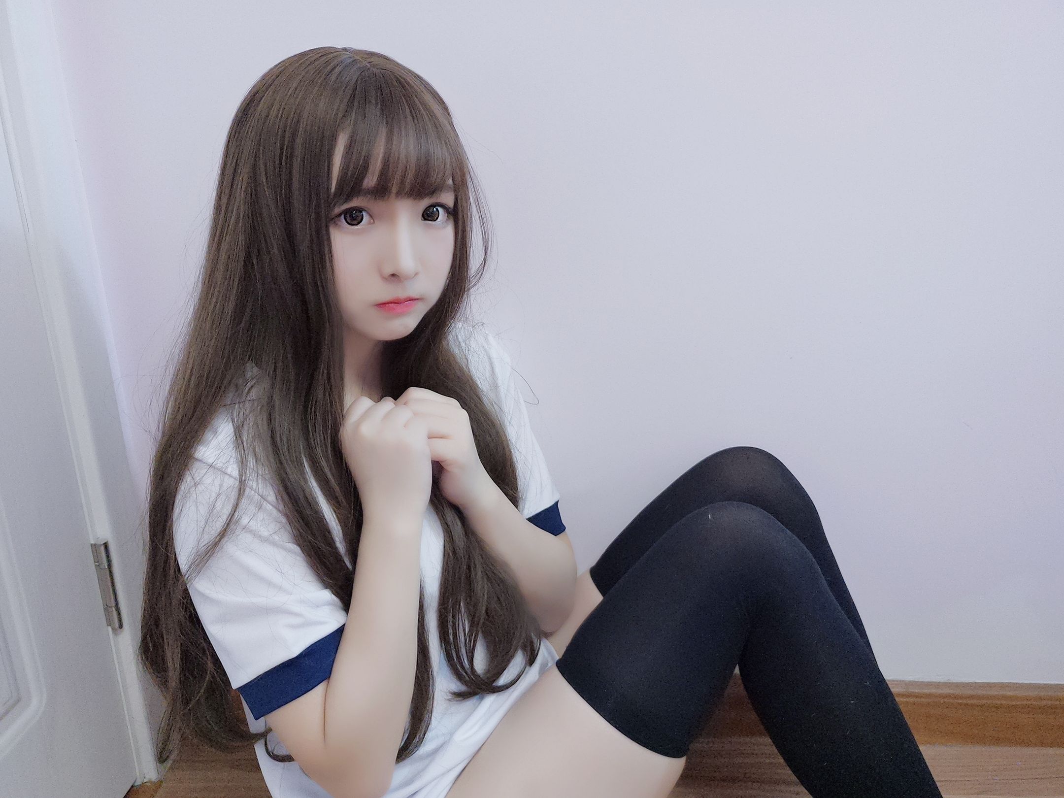 二次元美女古川kagura 体操服-图9