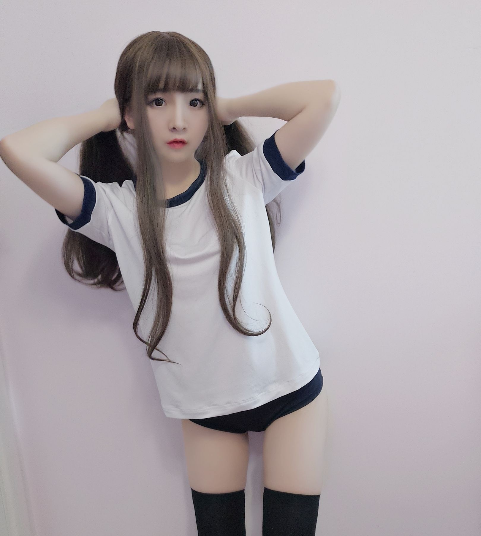 二次元美女古川kagura 体操服-图1