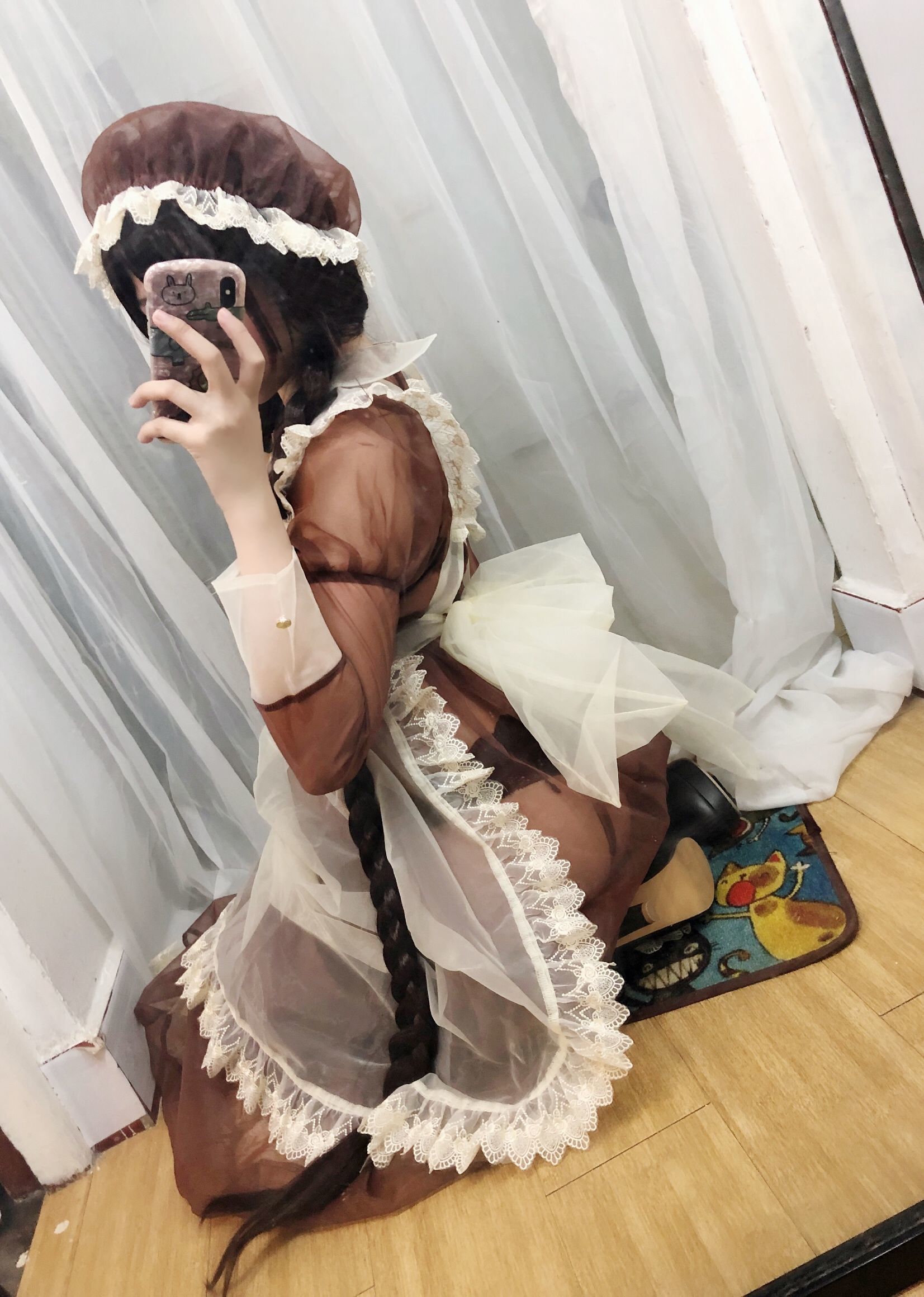 二次元巨乳美女鹿野希 透明女仆-图20