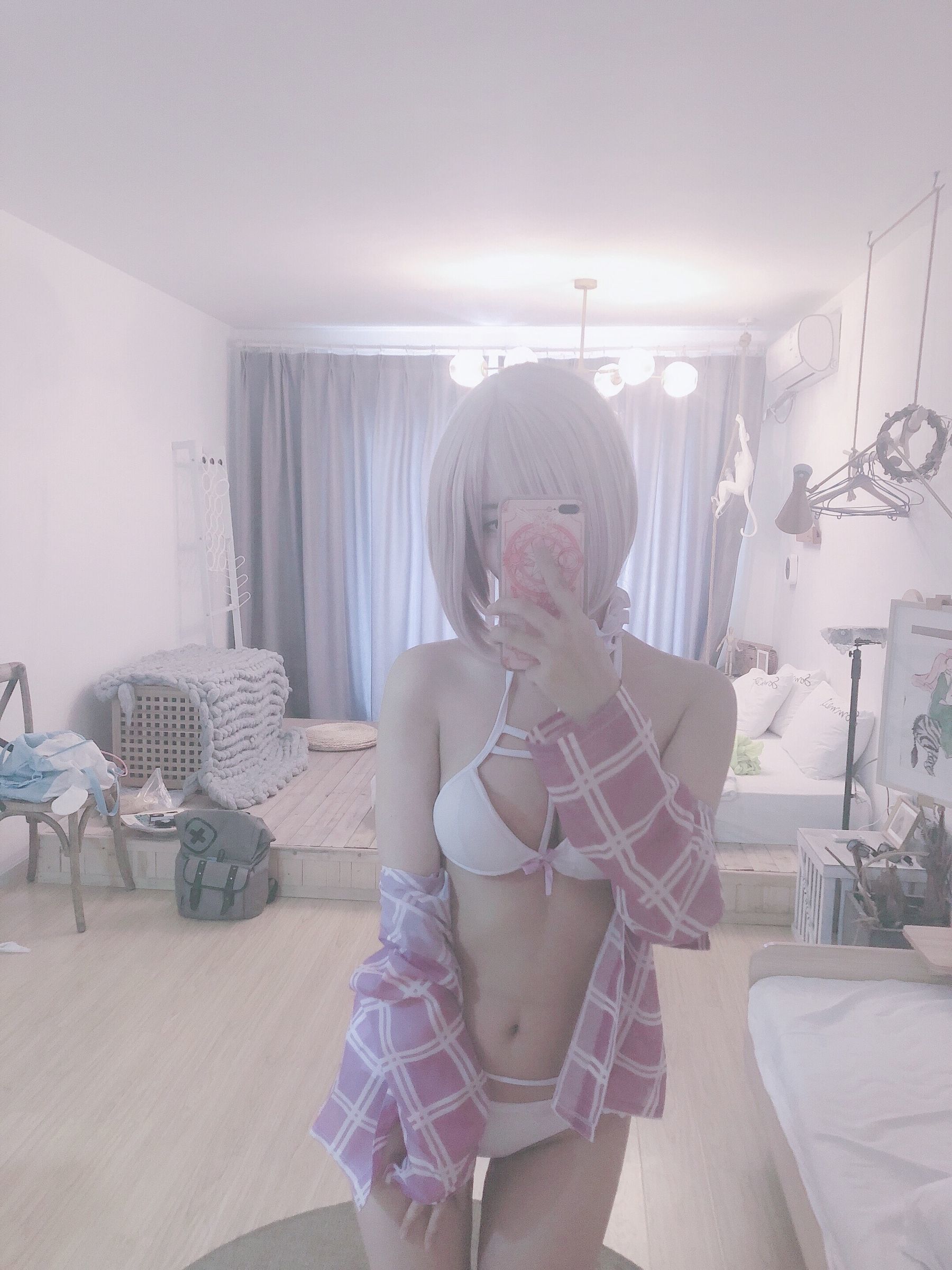 人气Coser黑川 玛修内衣-图30
