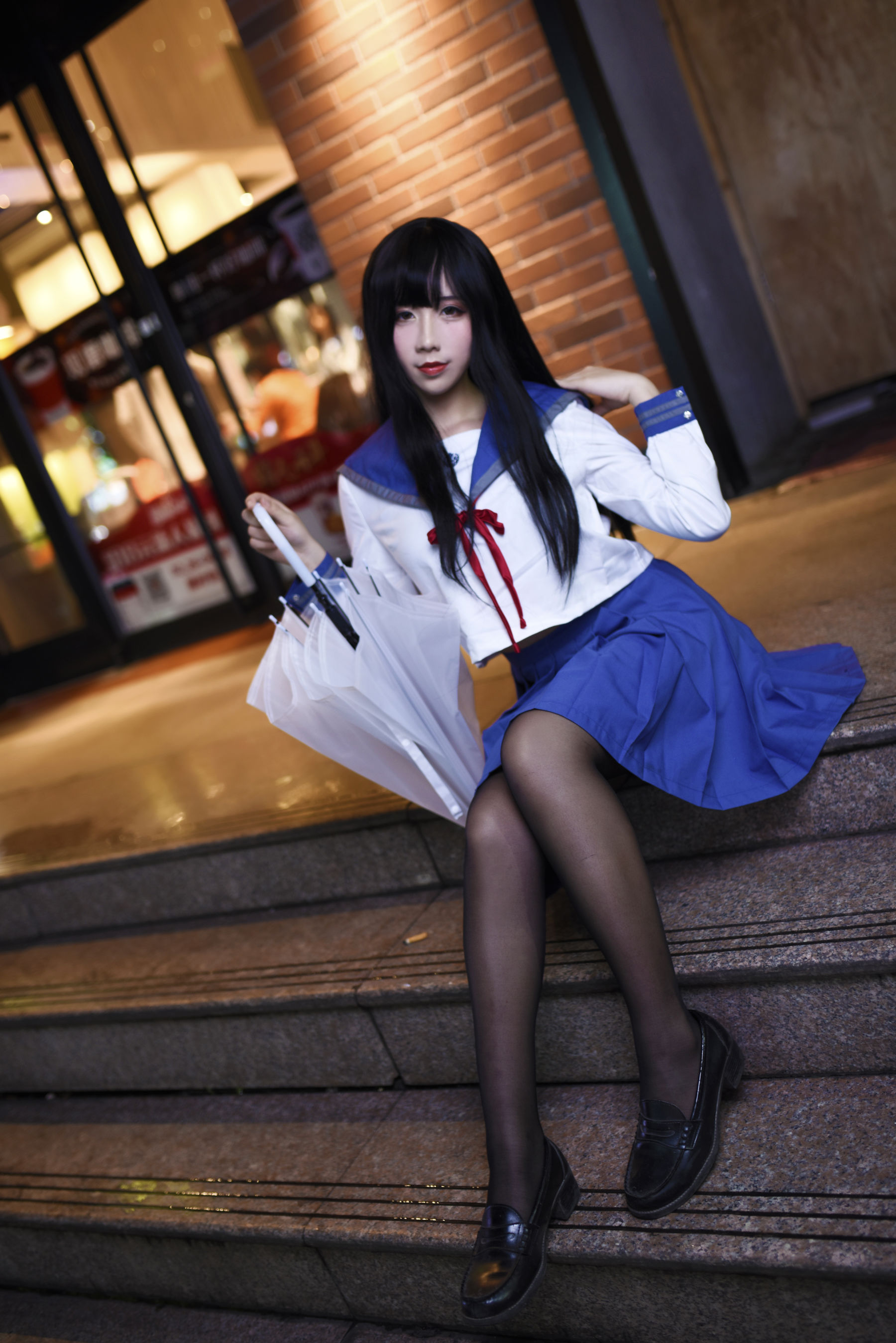 动漫博主九曲Jean JK制服-图4