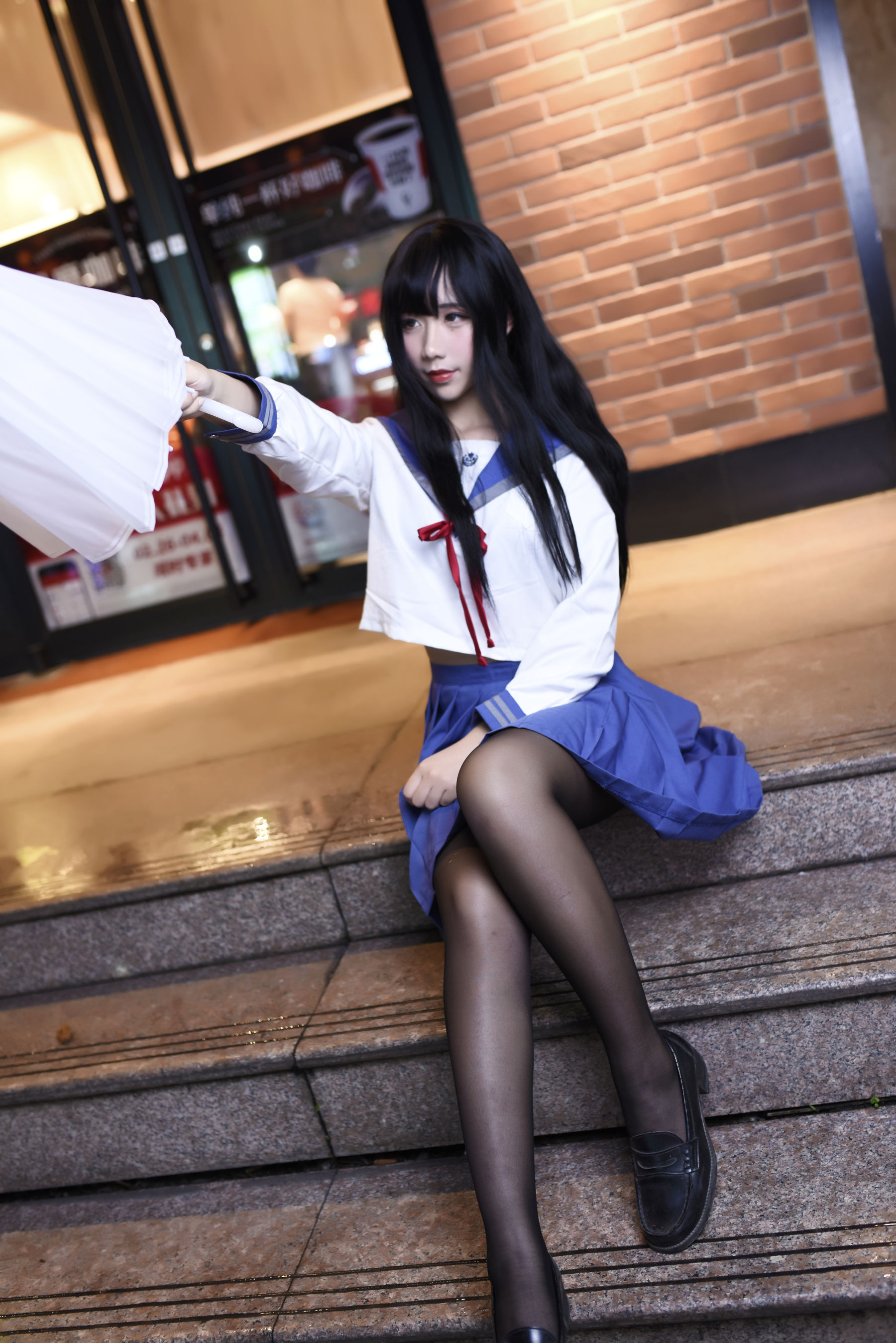 动漫博主九曲Jean JK制服-图5