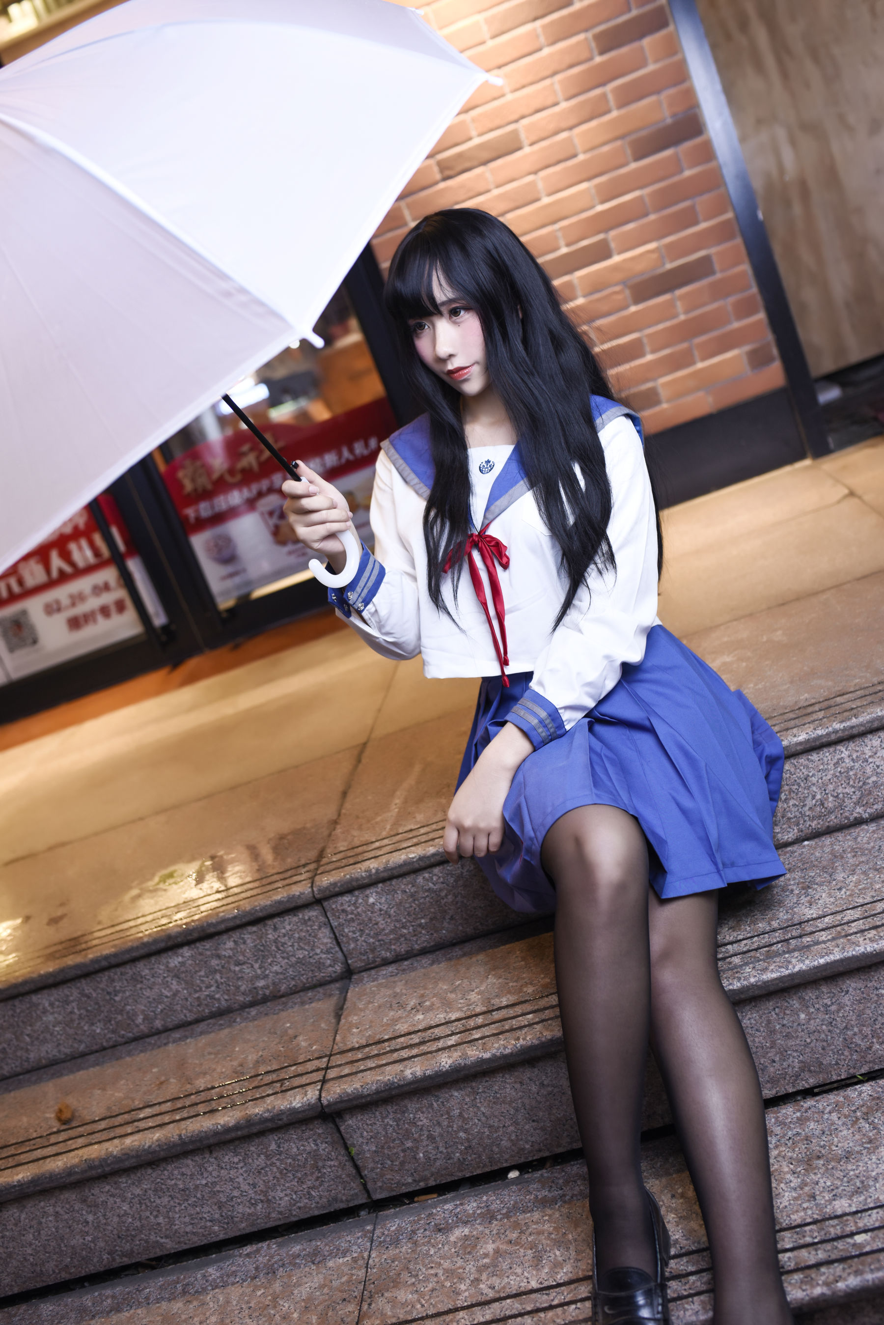 动漫博主九曲Jean JK制服-图6