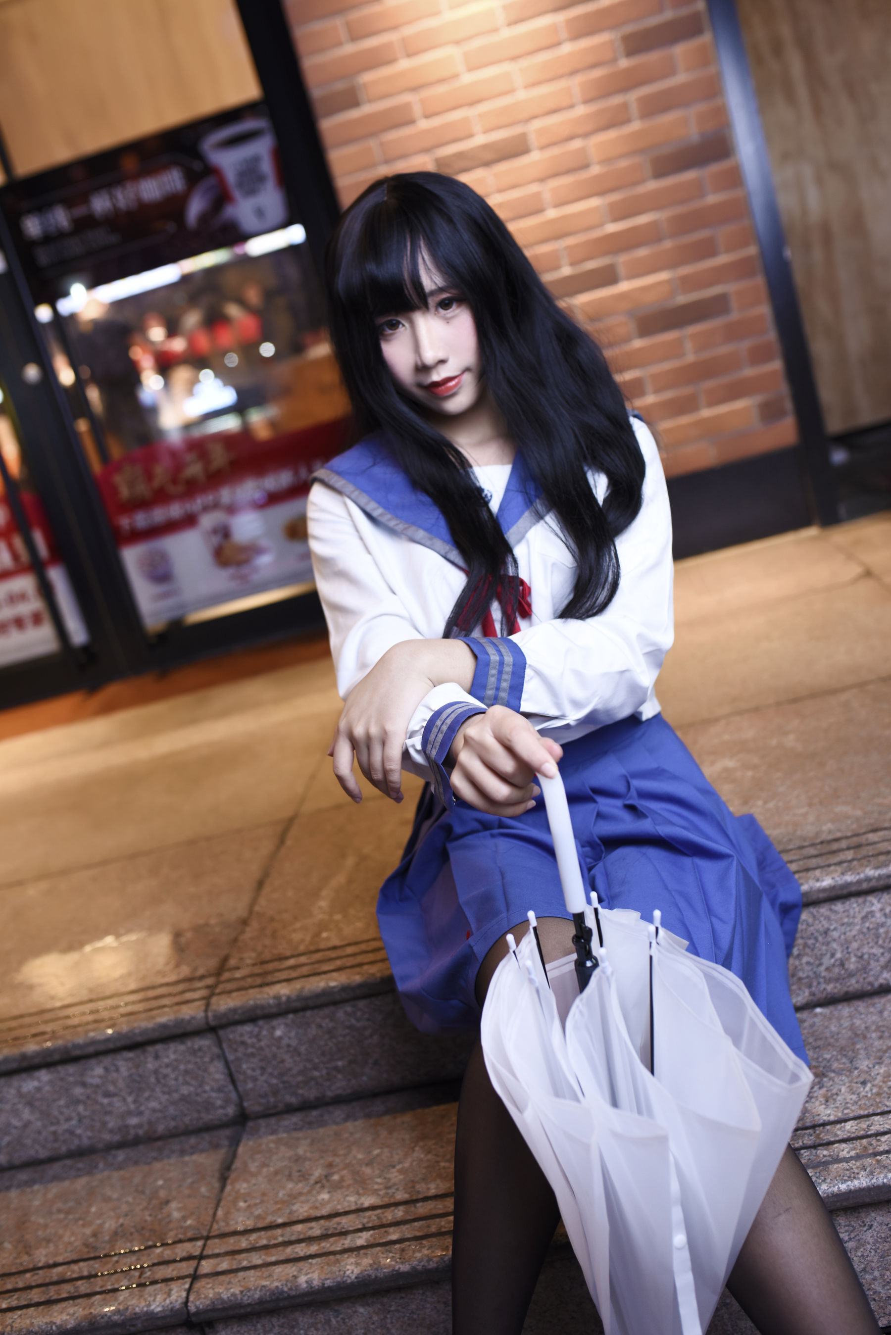 动漫博主九曲Jean JK制服-图7
