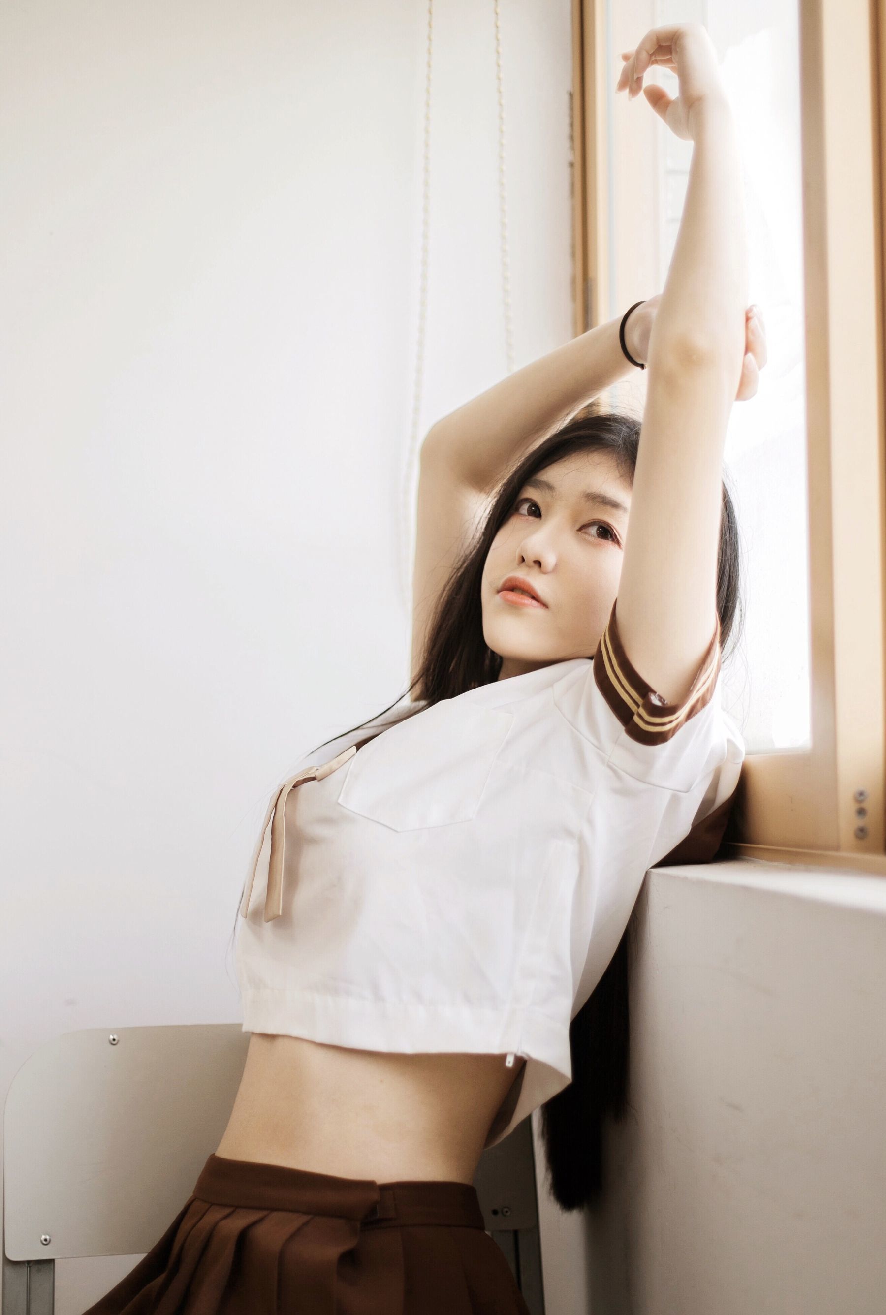 动漫博主南桃Momoko 性感JK-图18