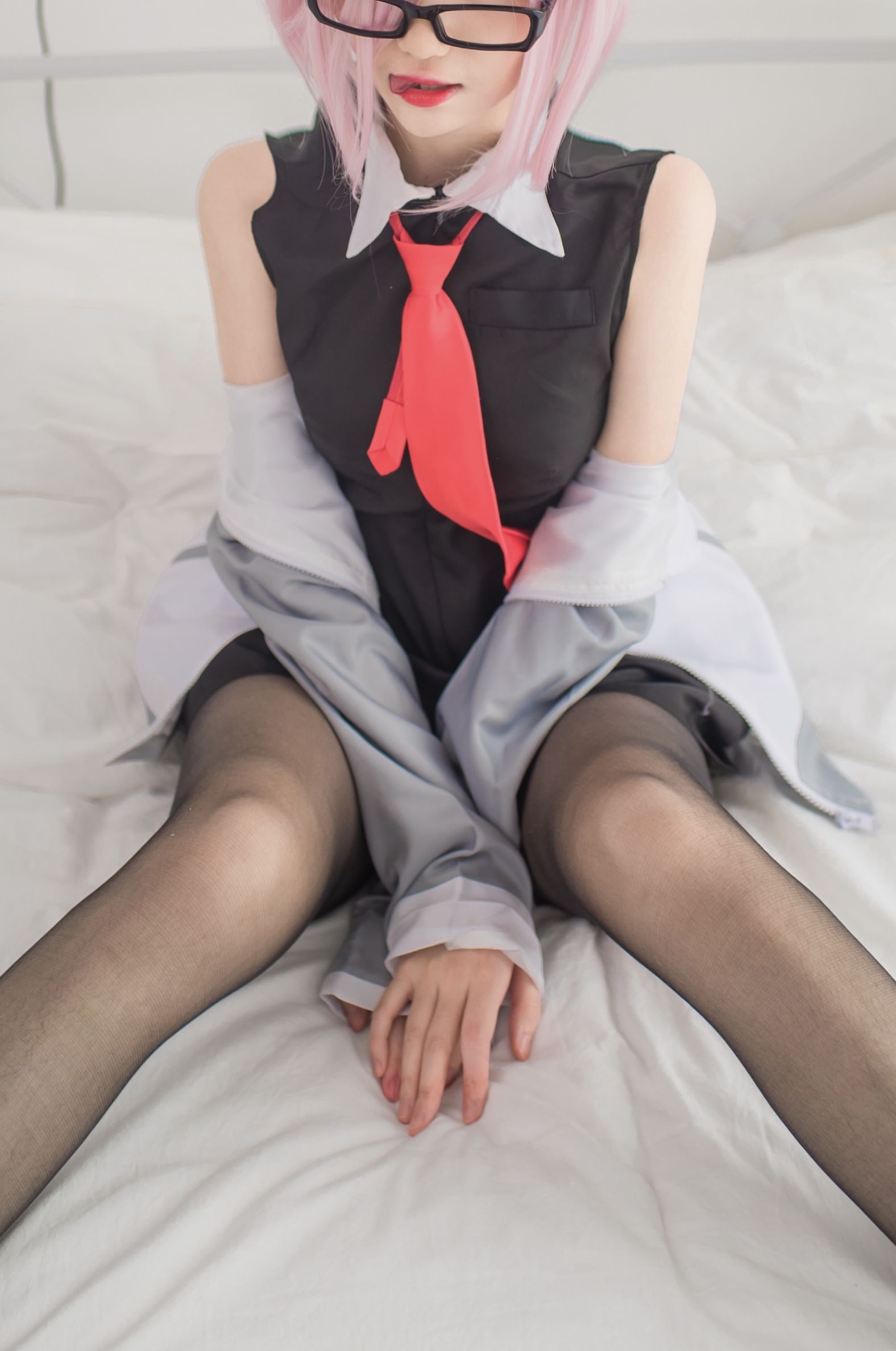 动漫博主南桃Momoko 玛修制服-图16