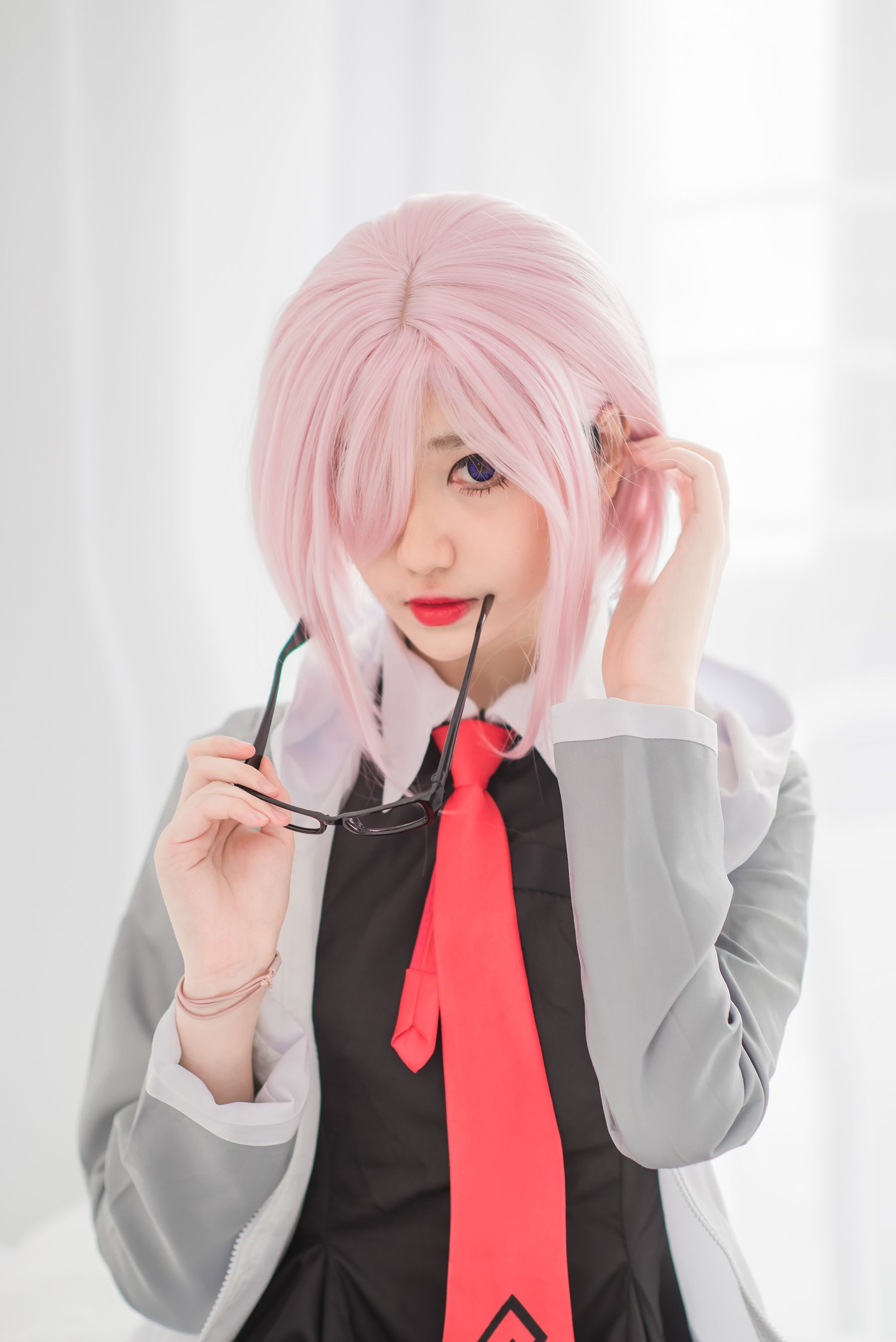 动漫博主南桃Momoko 玛修制服-图5