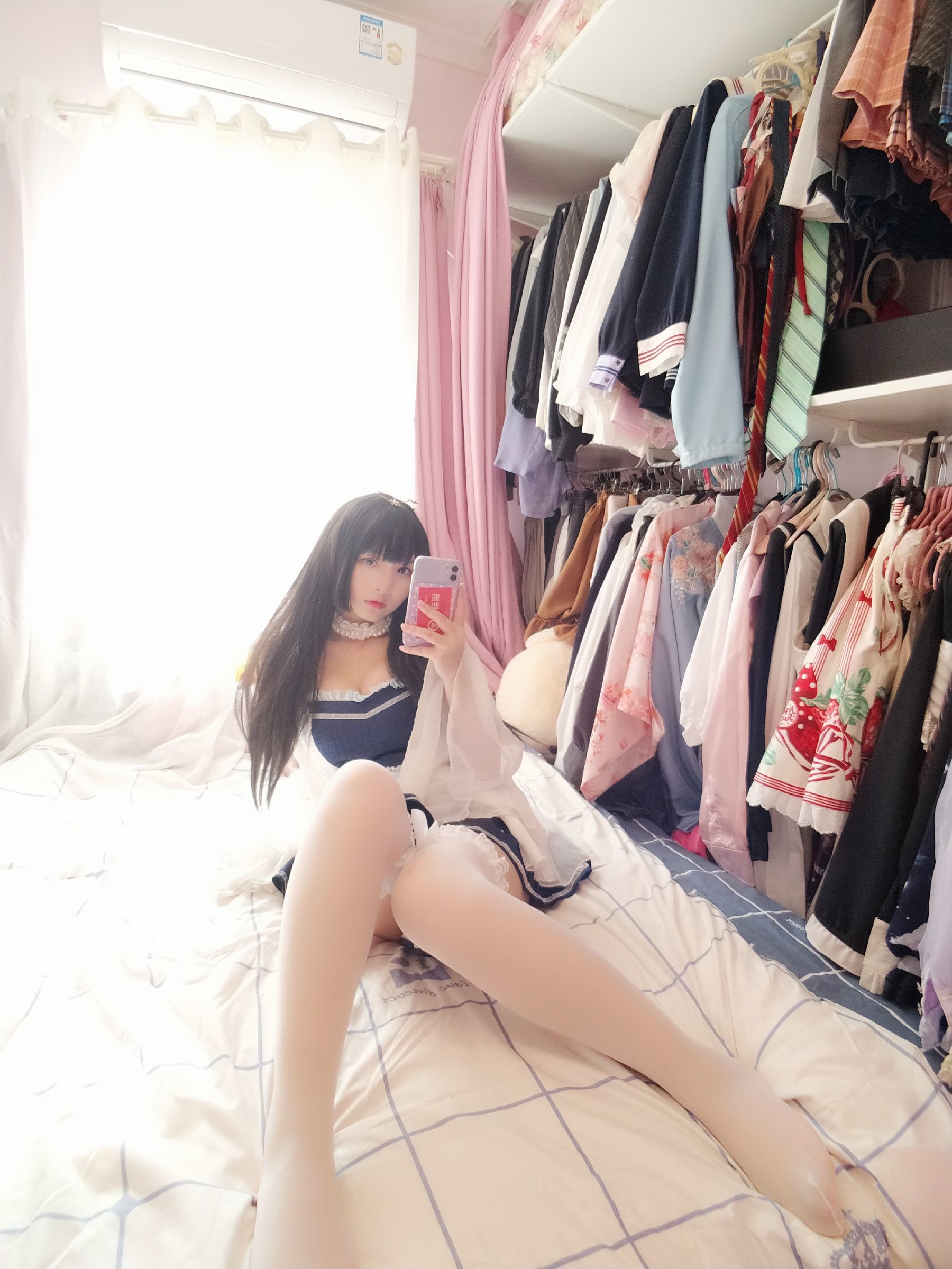 二次元美女古川kagura 白丝-图27