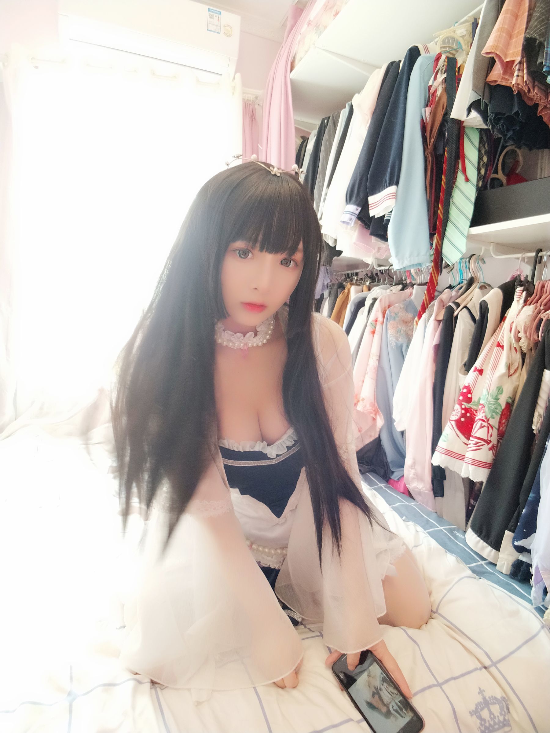 二次元美女古川kagura 白丝-图28