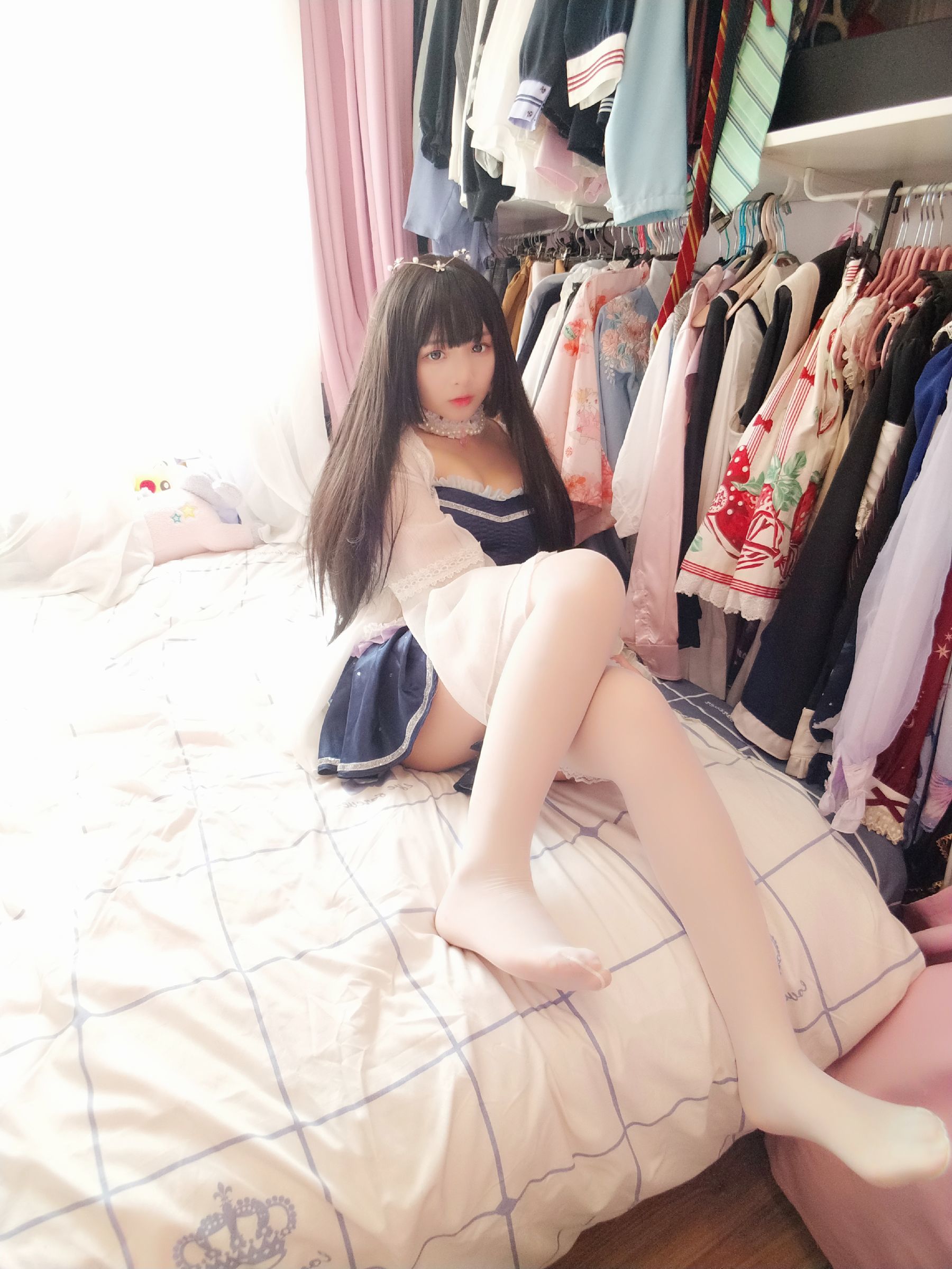 二次元美女古川kagura 白丝-图38