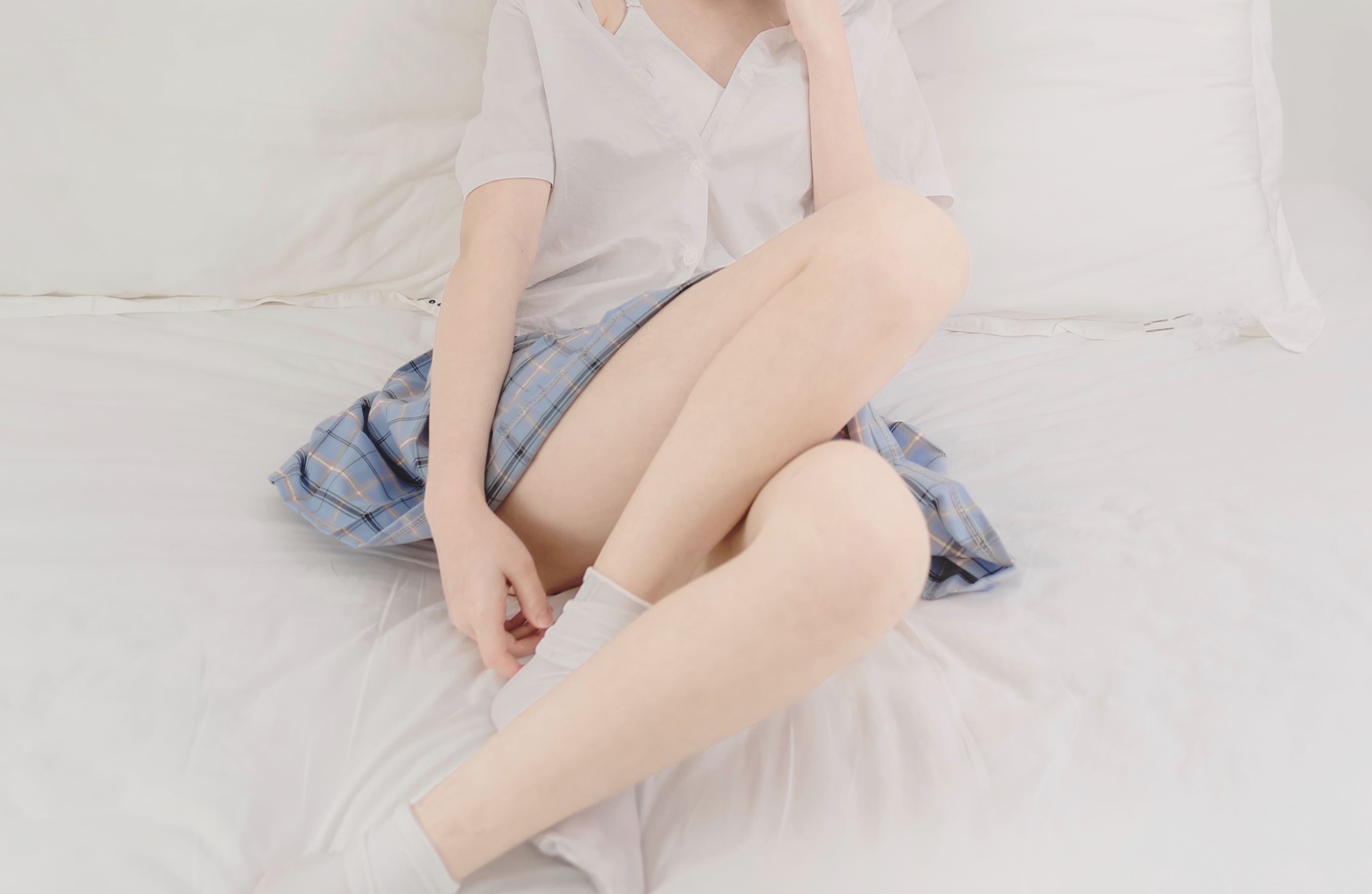 动漫博主南桃Momoko 绫波丽制服-图3