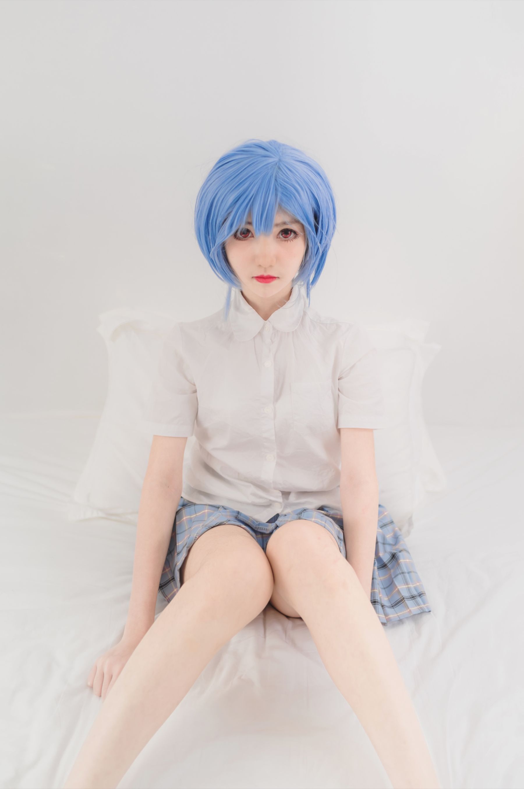 动漫博主南桃Momoko 绫波丽制服-图5