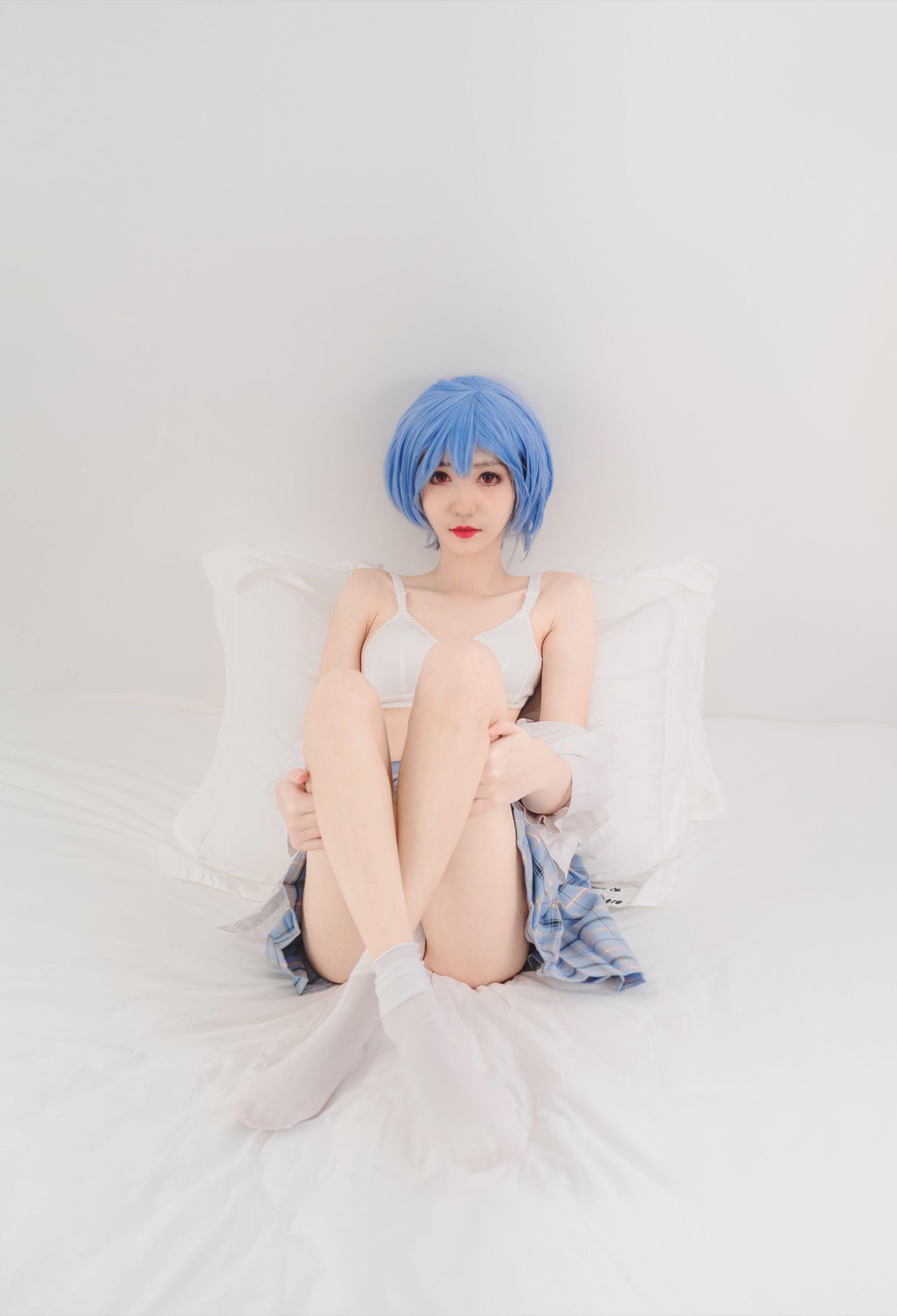 动漫博主南桃Momoko 绫波丽制服-图6