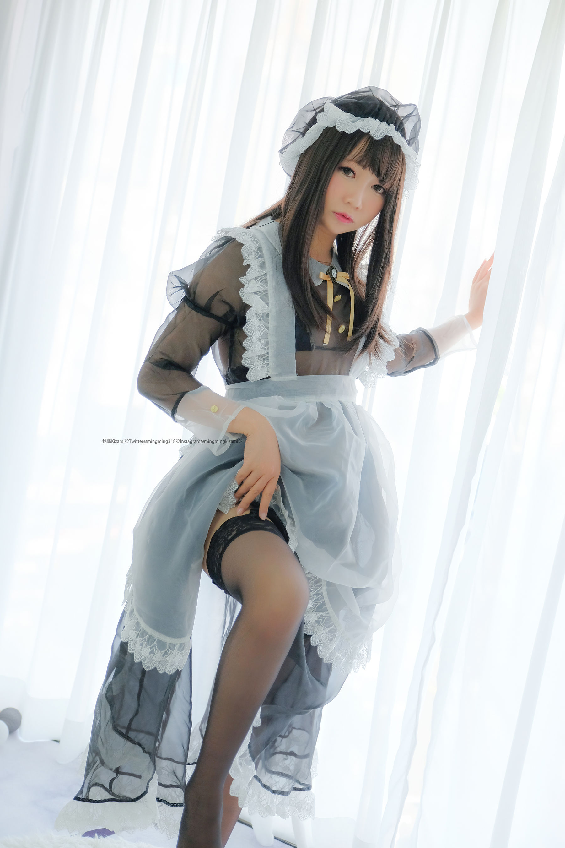 銘銘Kizami 自撮りVol.15 透明女仆-图20