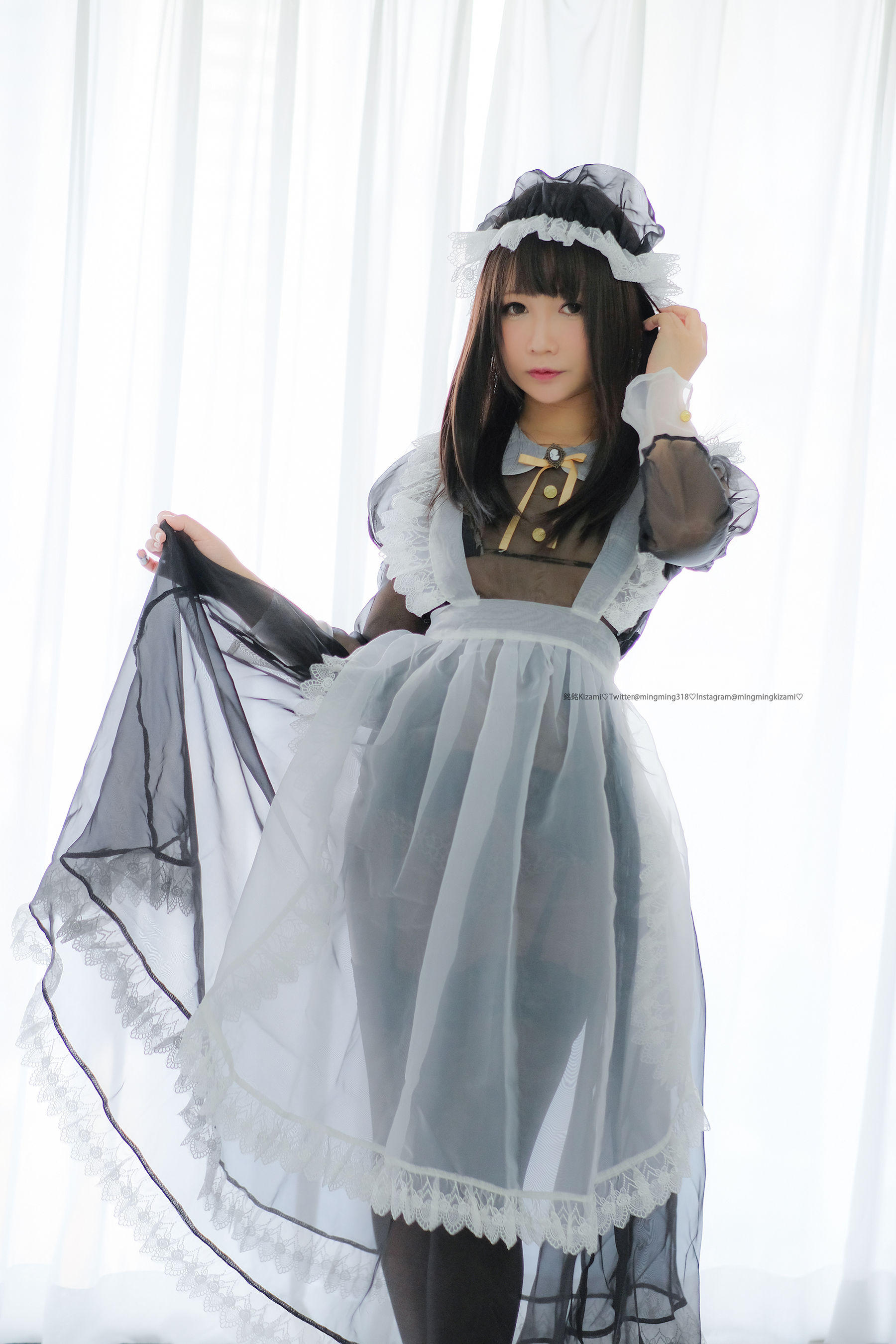 銘銘Kizami 自撮りVol.15 透明女仆-图75