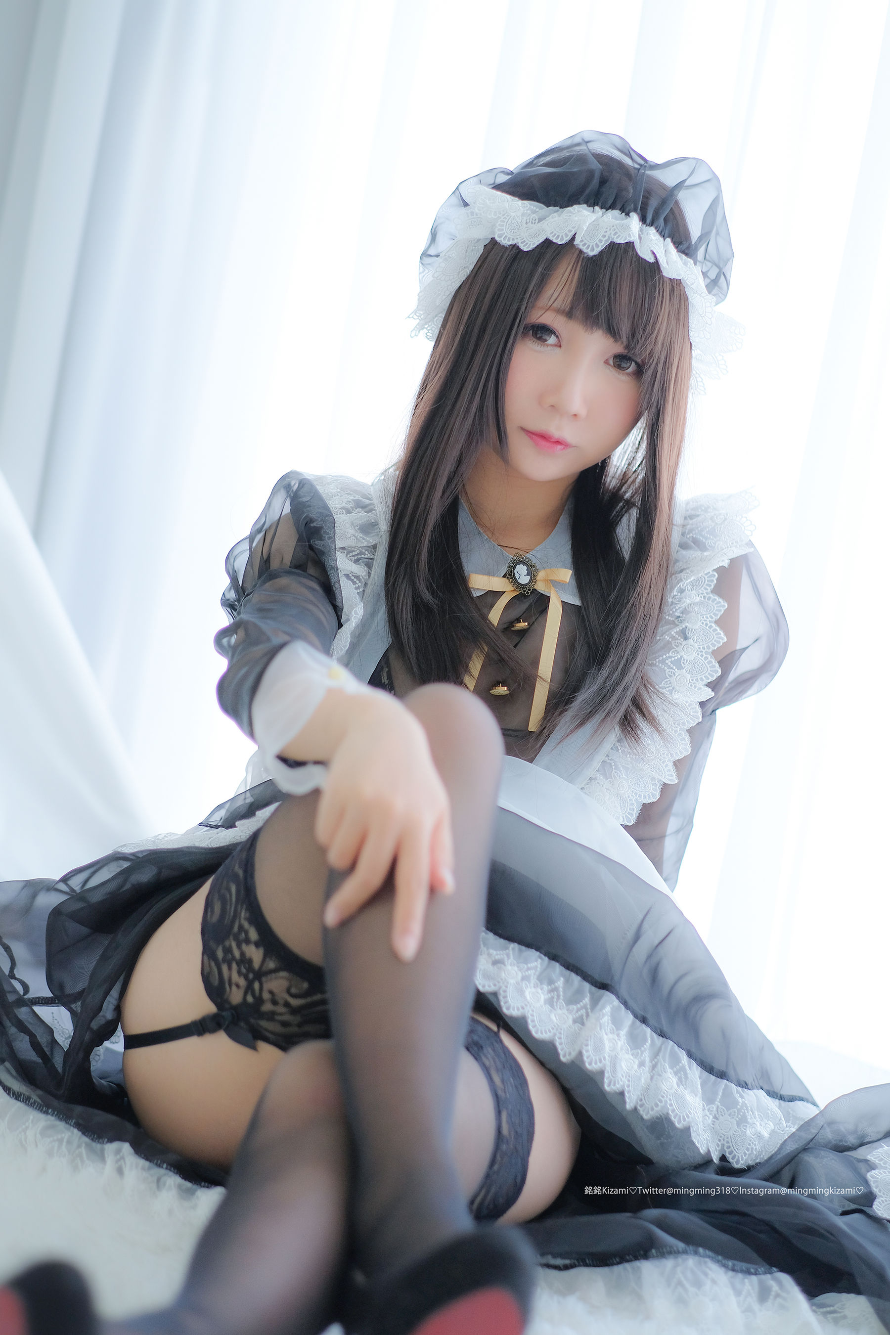 銘銘Kizami 自撮りVol.15 透明女仆-图7