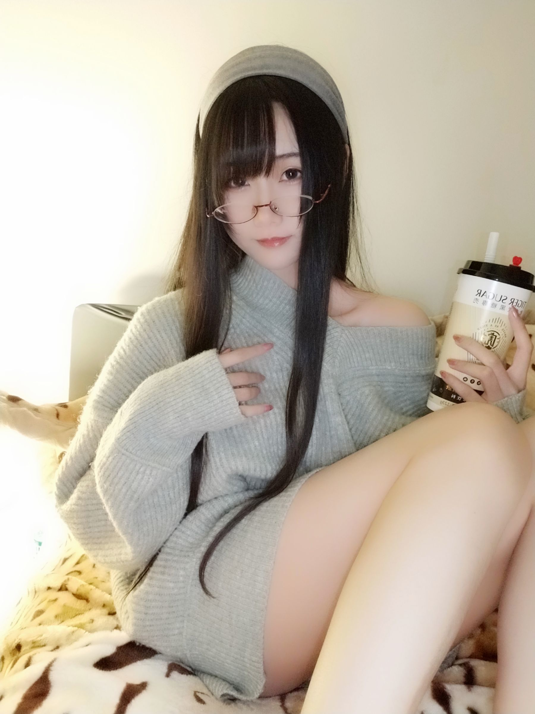 动漫博主曉美媽 奶茶小姐-图1