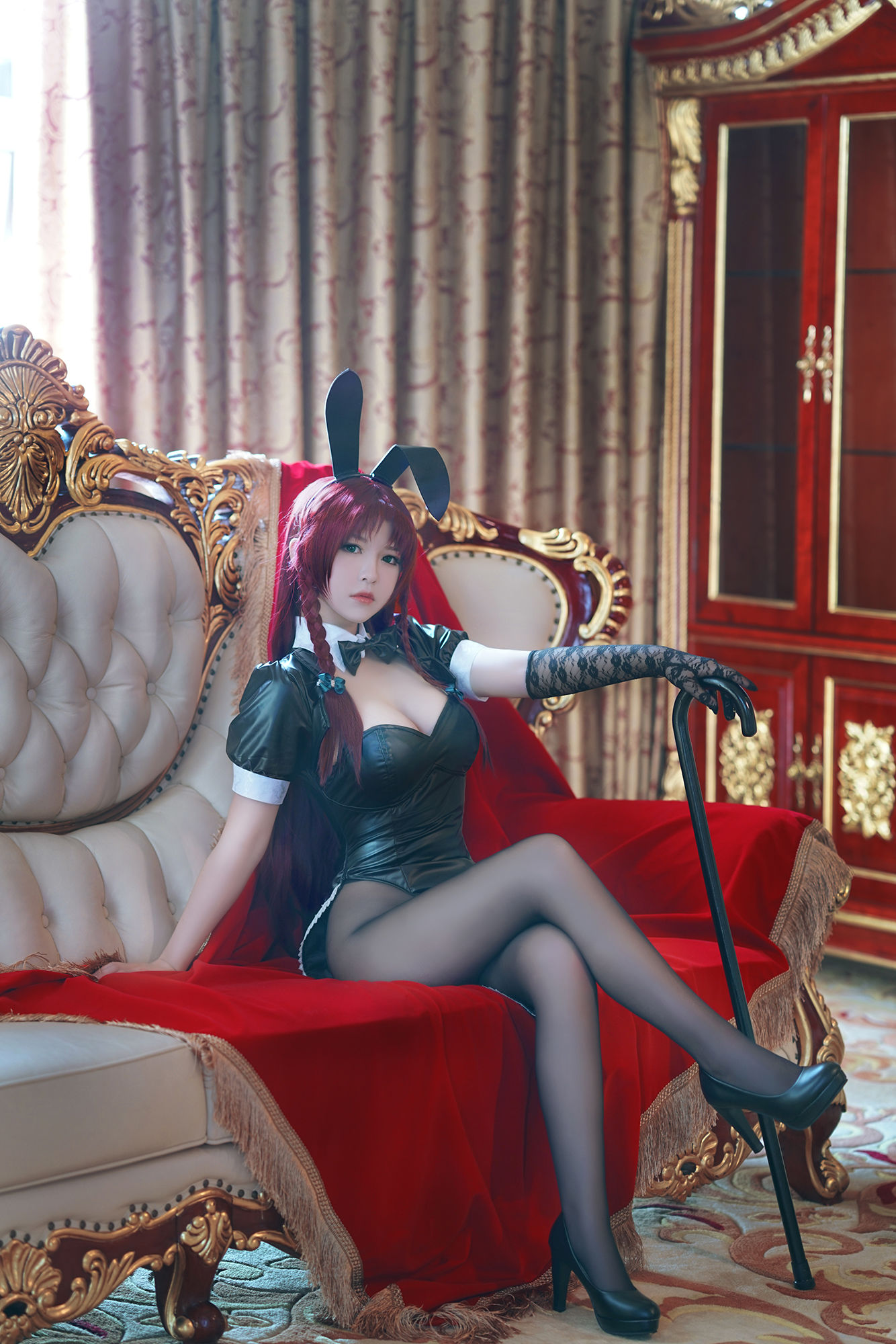 半半子&索索sophia 东方幻想乡兔女郎-图12