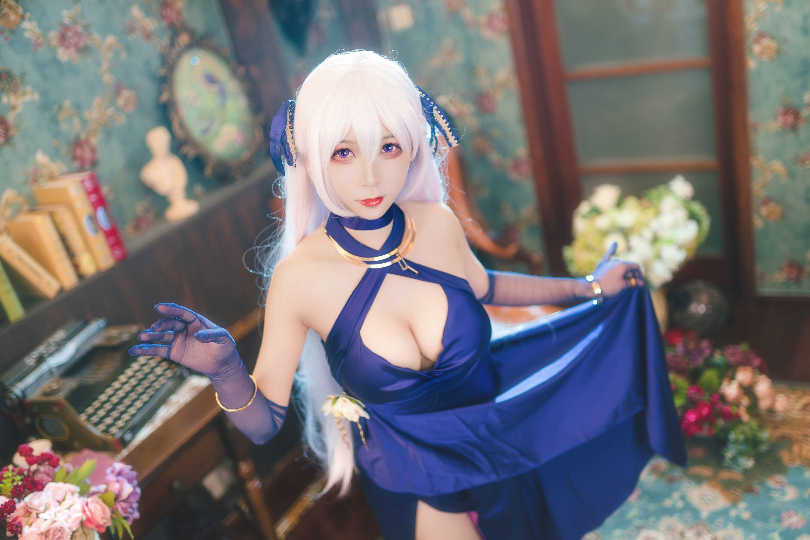 动漫博主樱落酱w 贝法礼服-图9