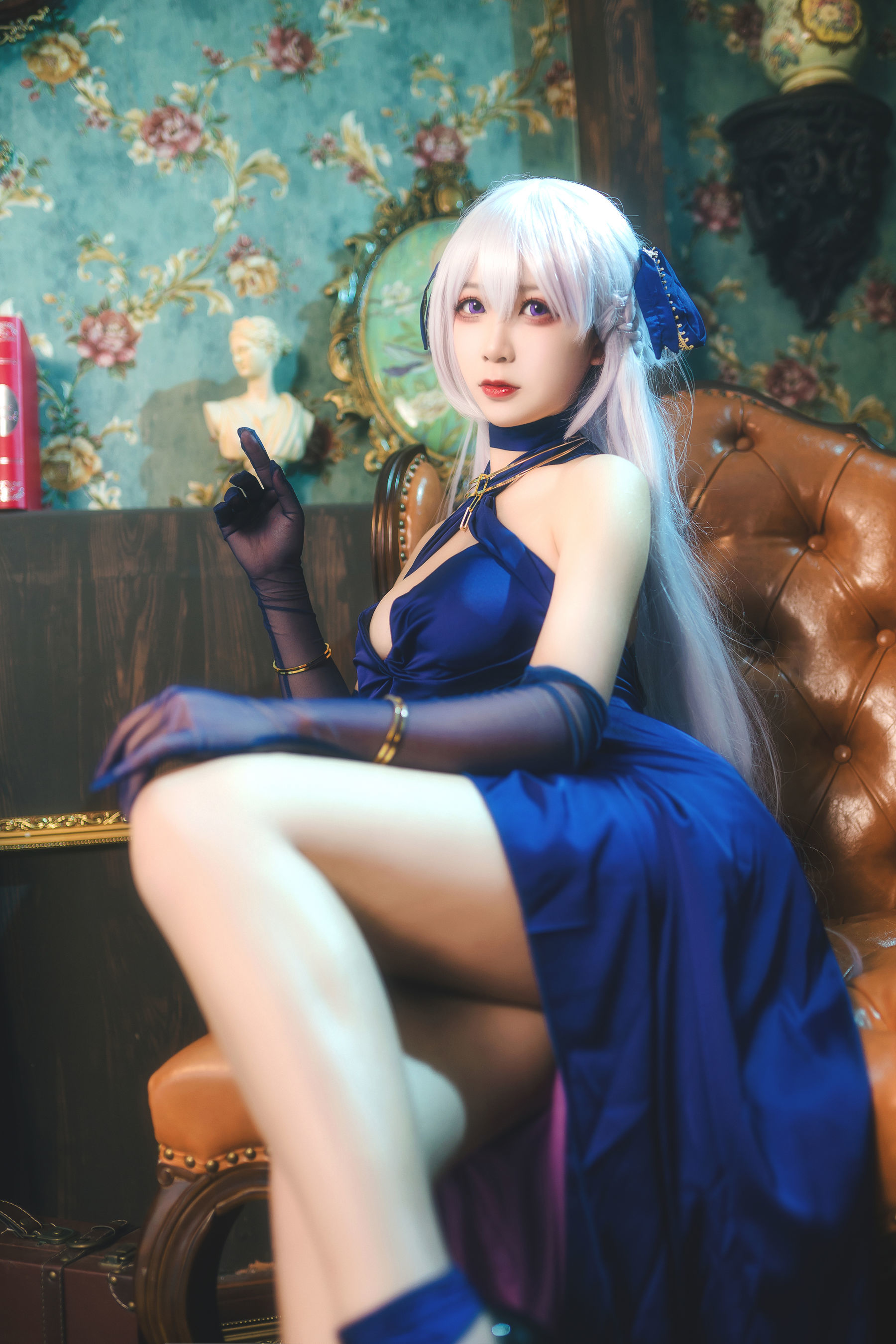 动漫博主樱落酱w 贝法礼服-图3