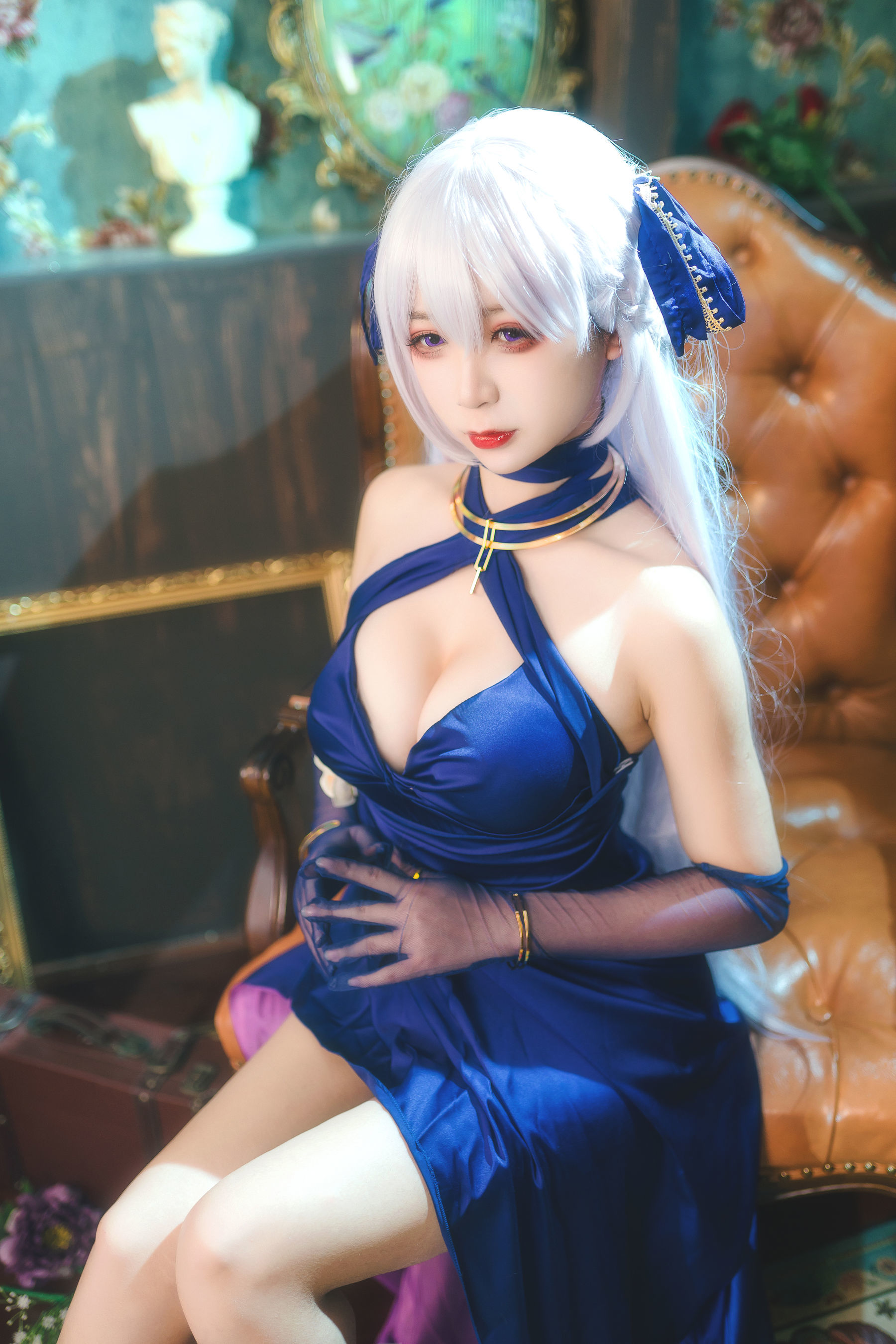 动漫博主樱落酱w 贝法礼服-图4