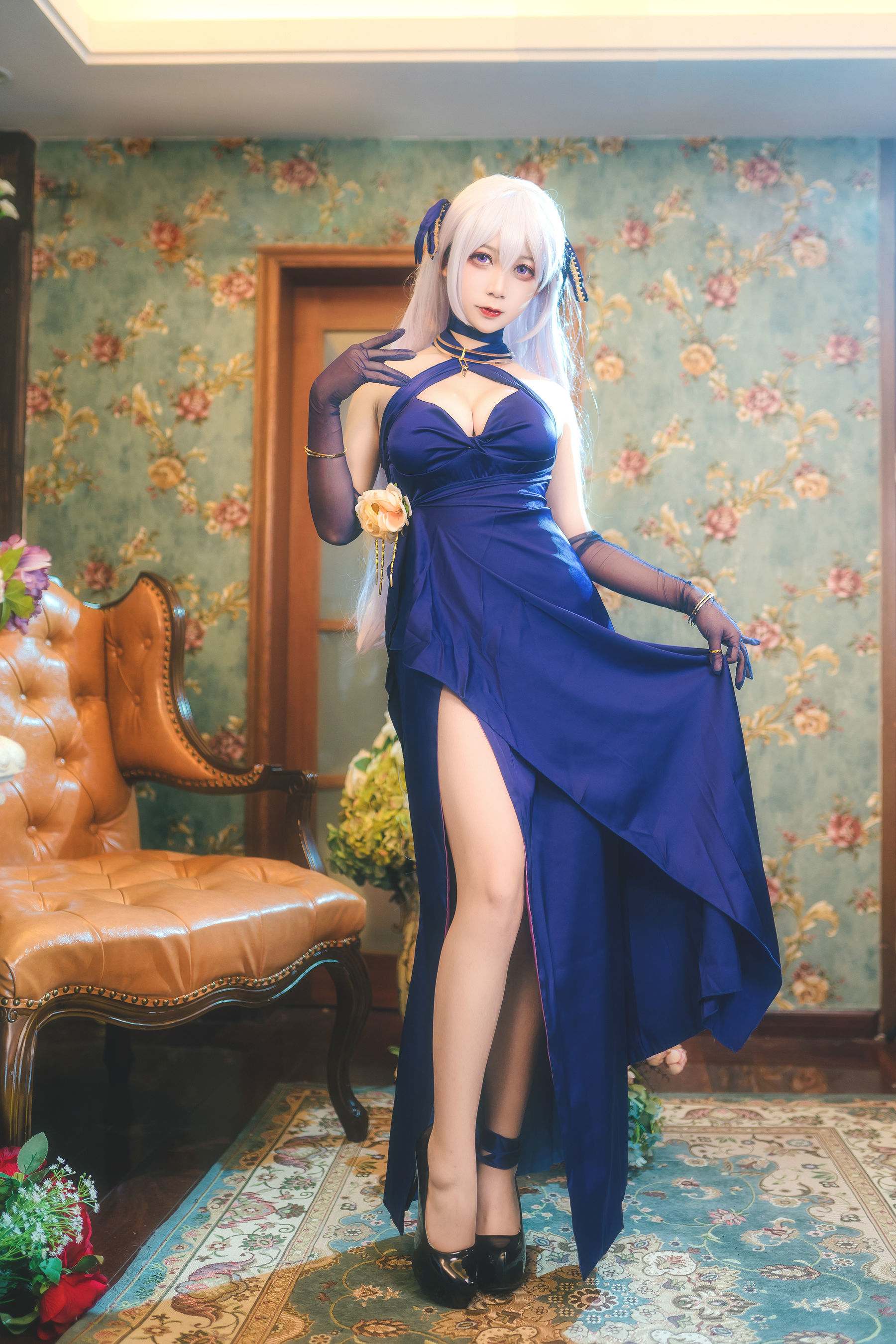 动漫博主樱落酱w 贝法礼服-图6