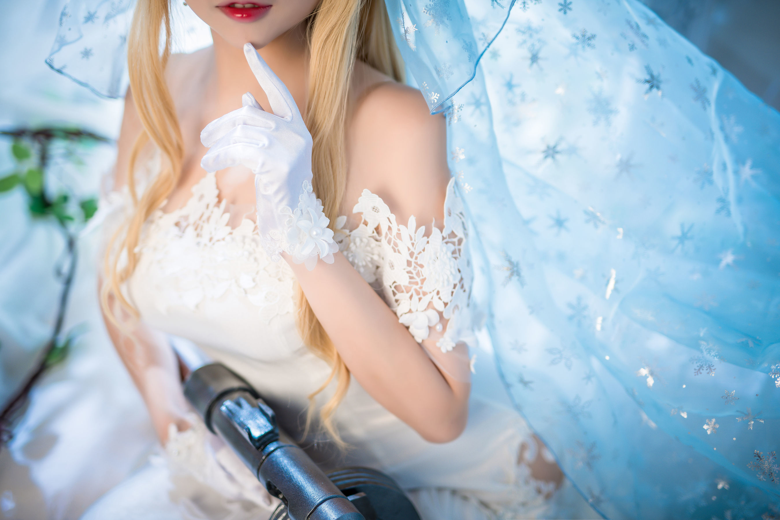 人气Coser二佐Nisa 花嫁-图15