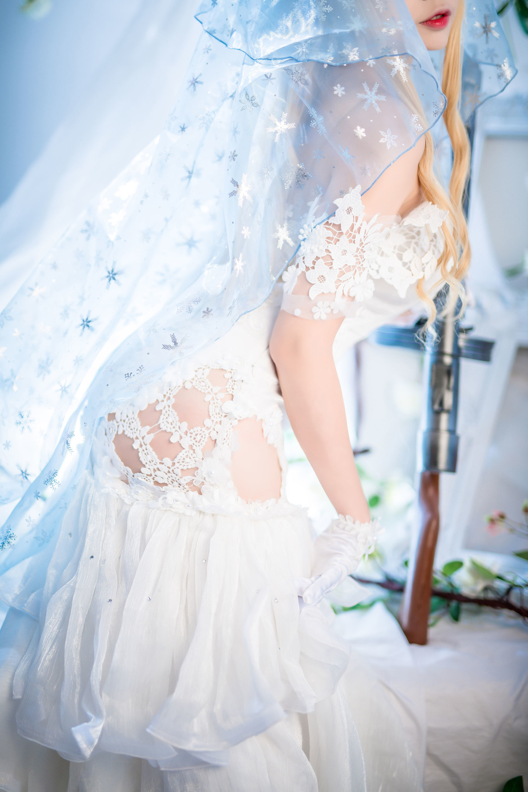人气Coser二佐Nisa 花嫁-图17