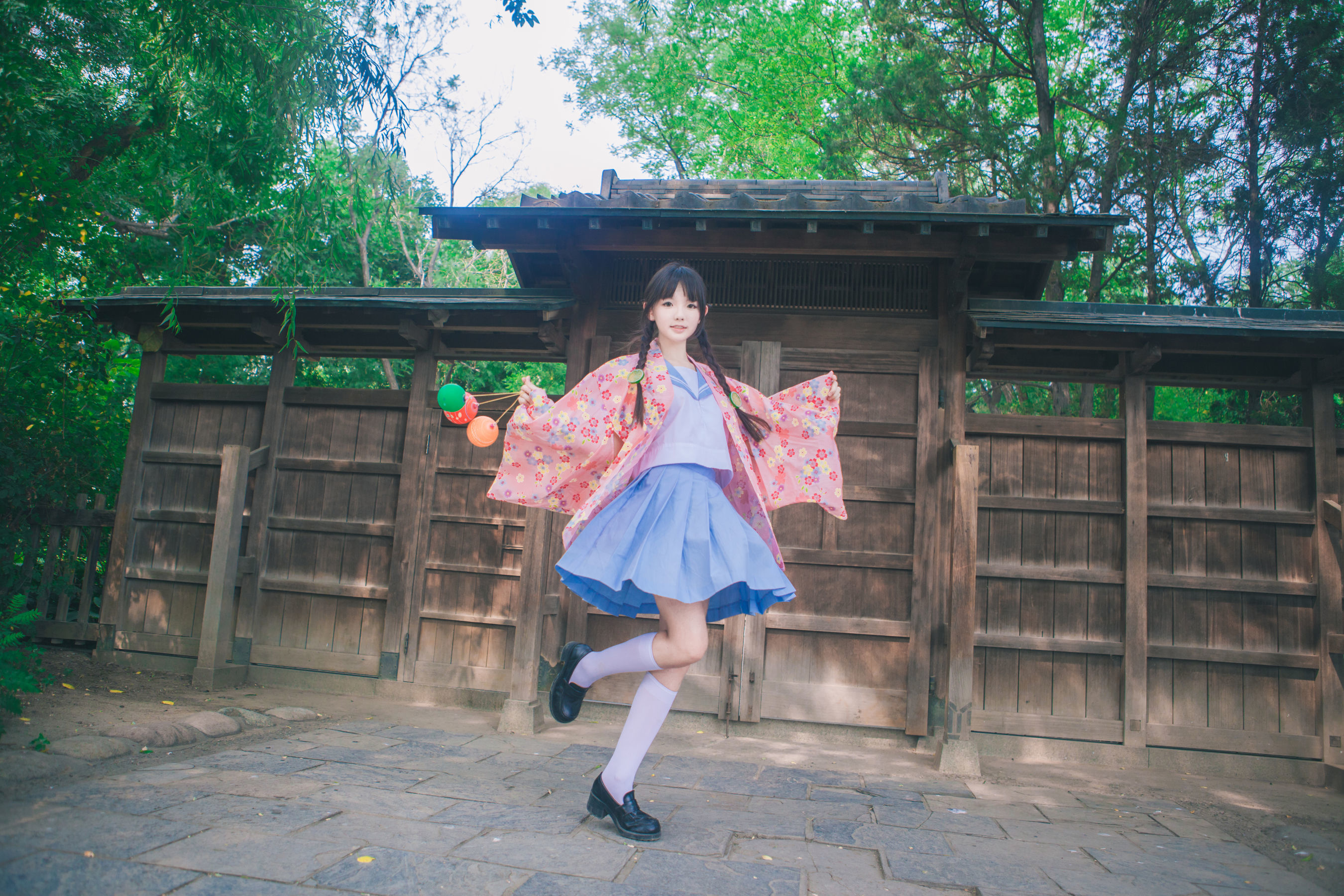 可爱妹妹樱群 和服-图13
