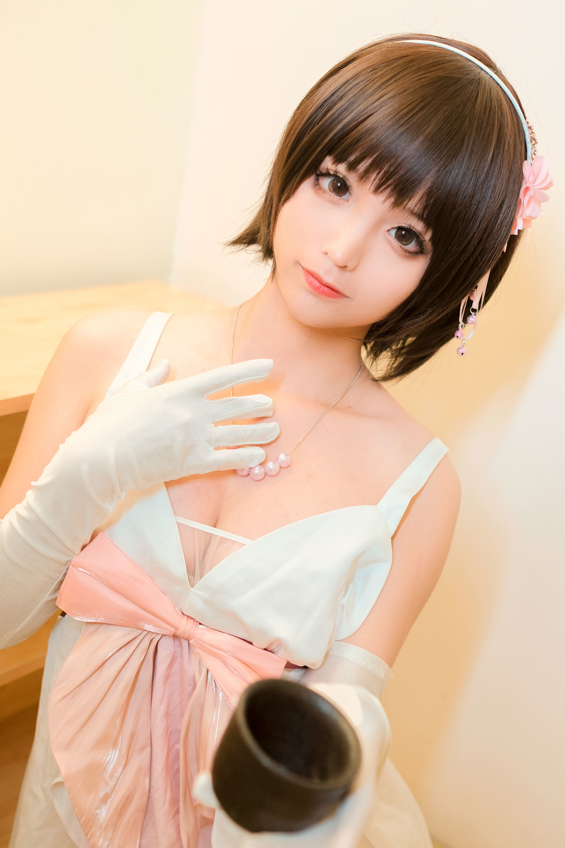 动漫博主蠢沫沫 加藤惠礼服-图5