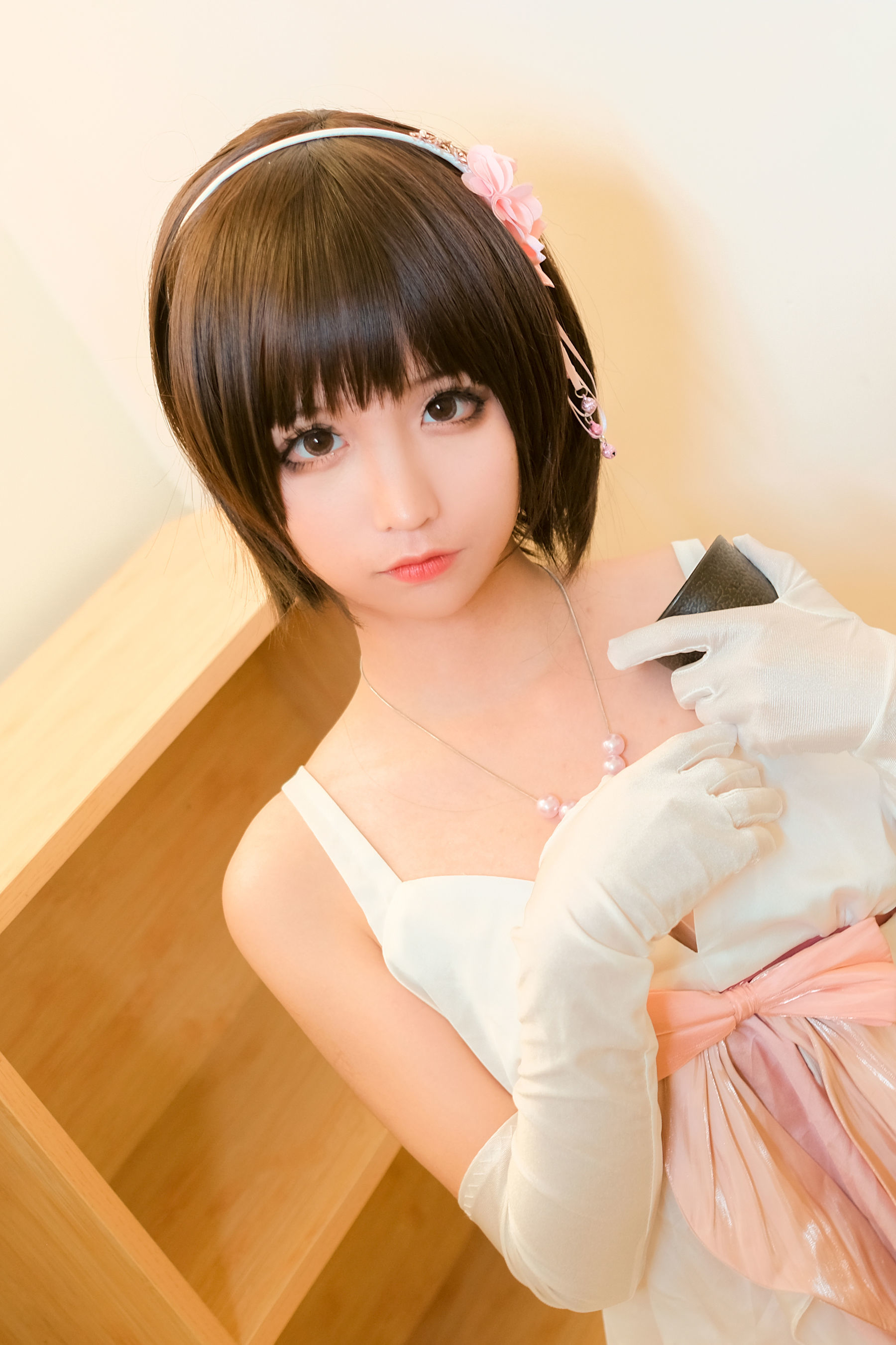 动漫博主蠢沫沫 加藤惠礼服-图7