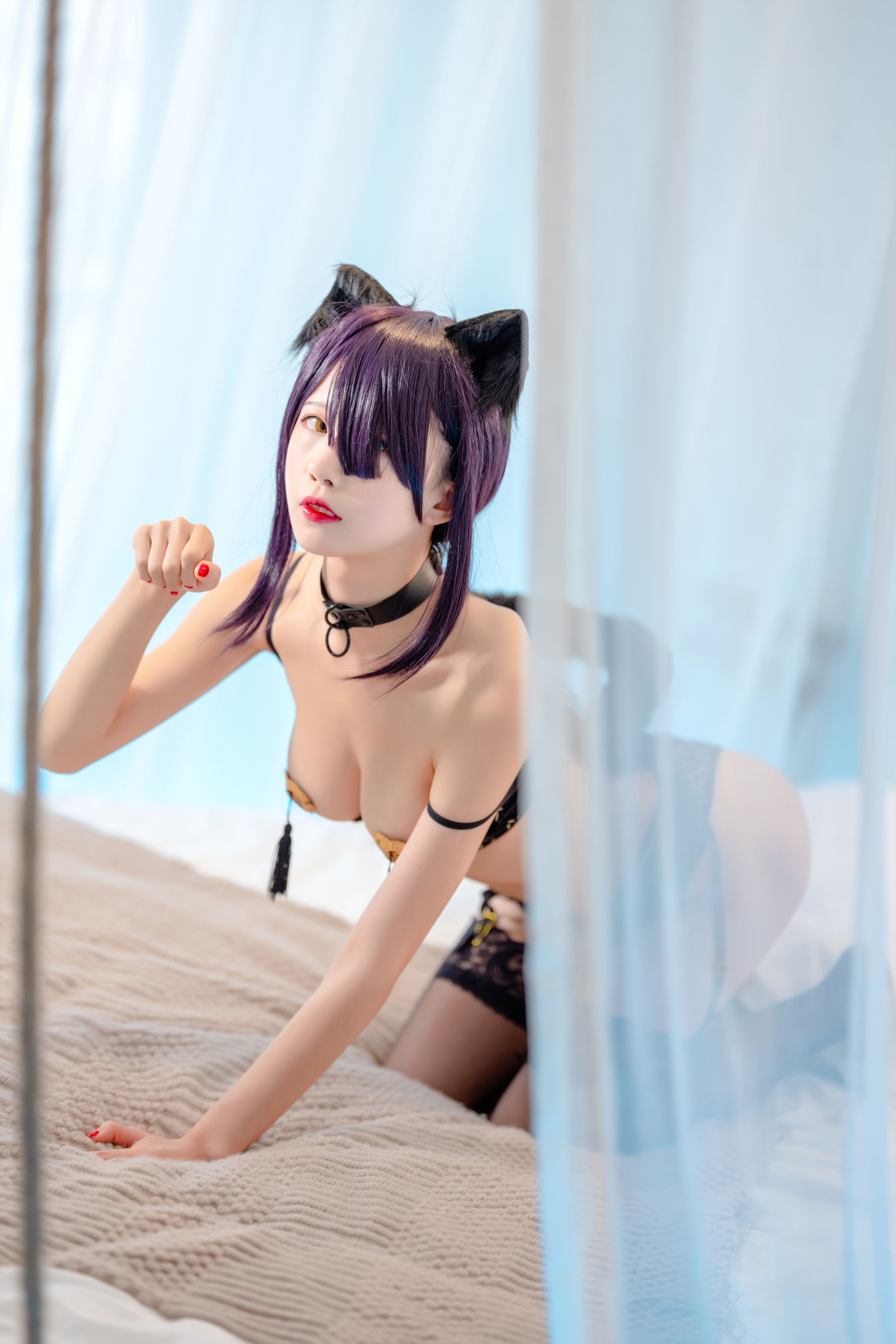 动漫博主水淼aqua 黑猫-图15