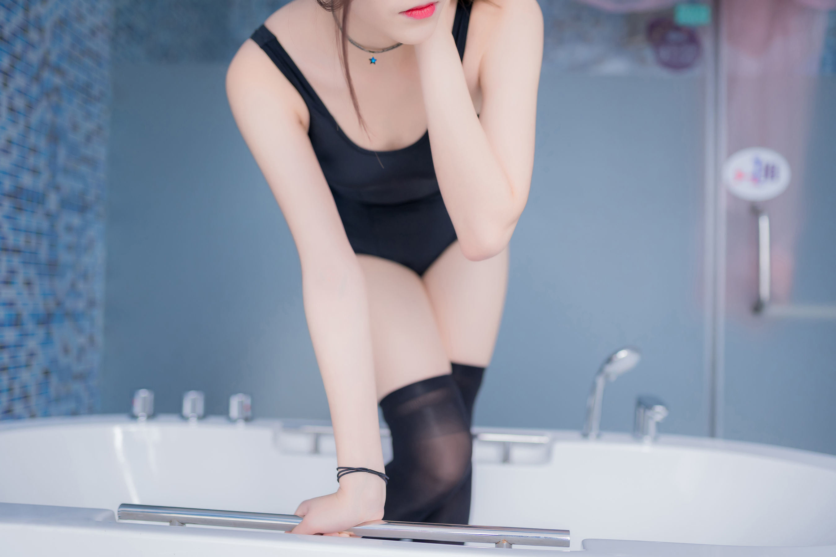 动漫博主南桃Momoko 黑丝精灵-图45