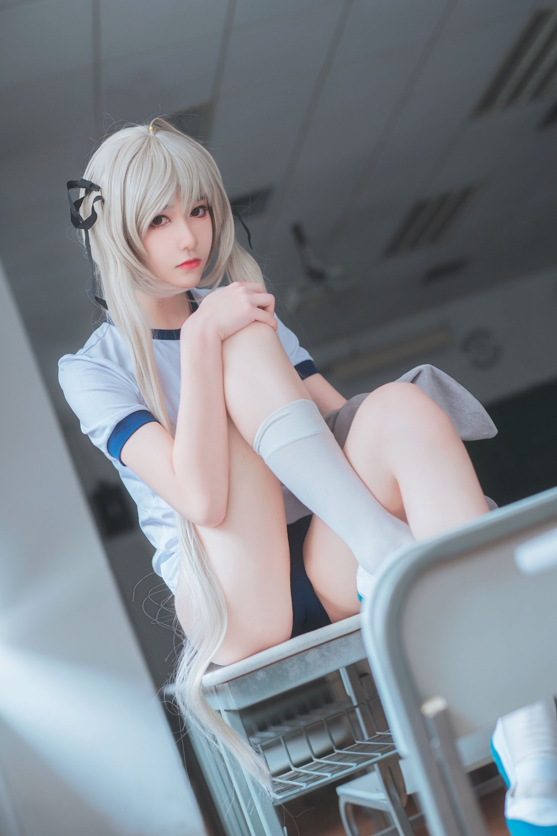 动漫博主南桃Momoko 春日野穹体操服-图0