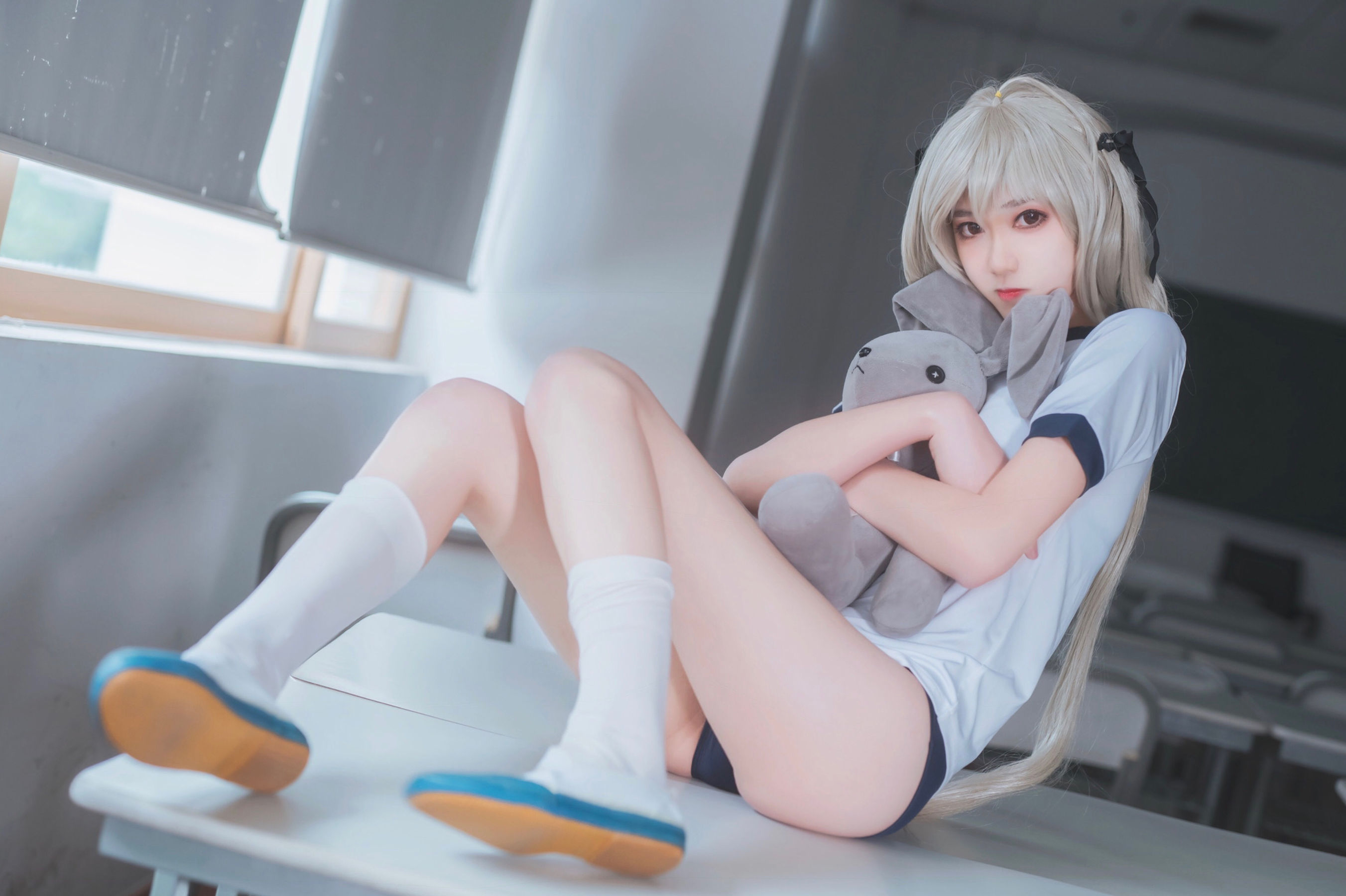 动漫博主南桃Momoko 春日野穹体操服-图12