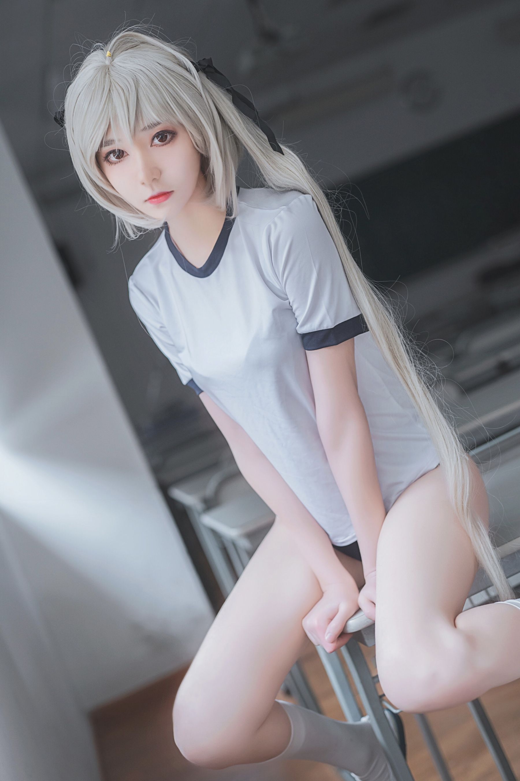 动漫博主南桃Momoko 春日野穹体操服-图15
