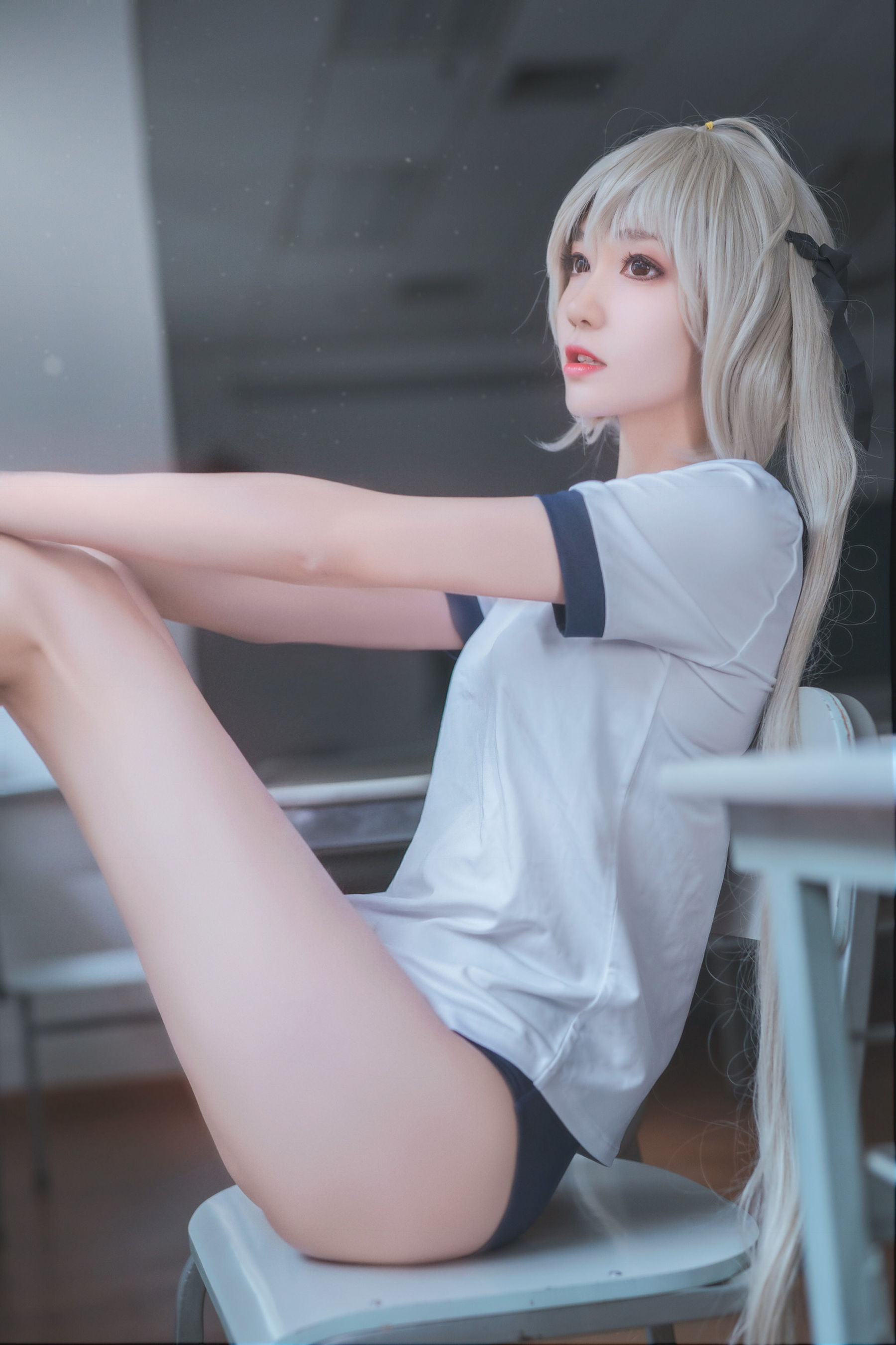动漫博主南桃Momoko 春日野穹体操服-图16