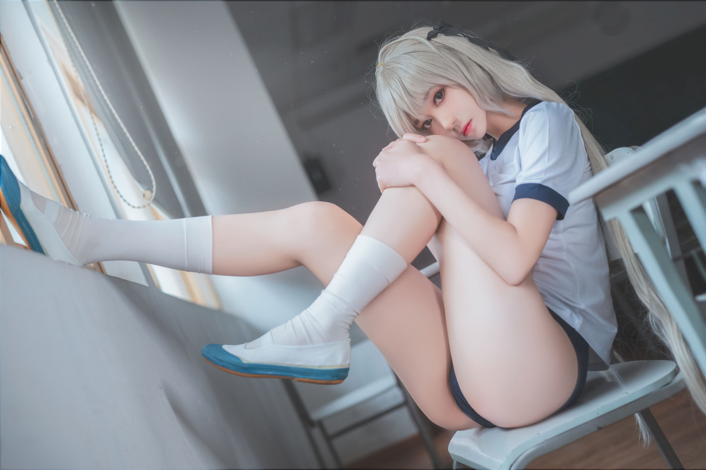 动漫博主南桃Momoko 春日野穹体操服-图20