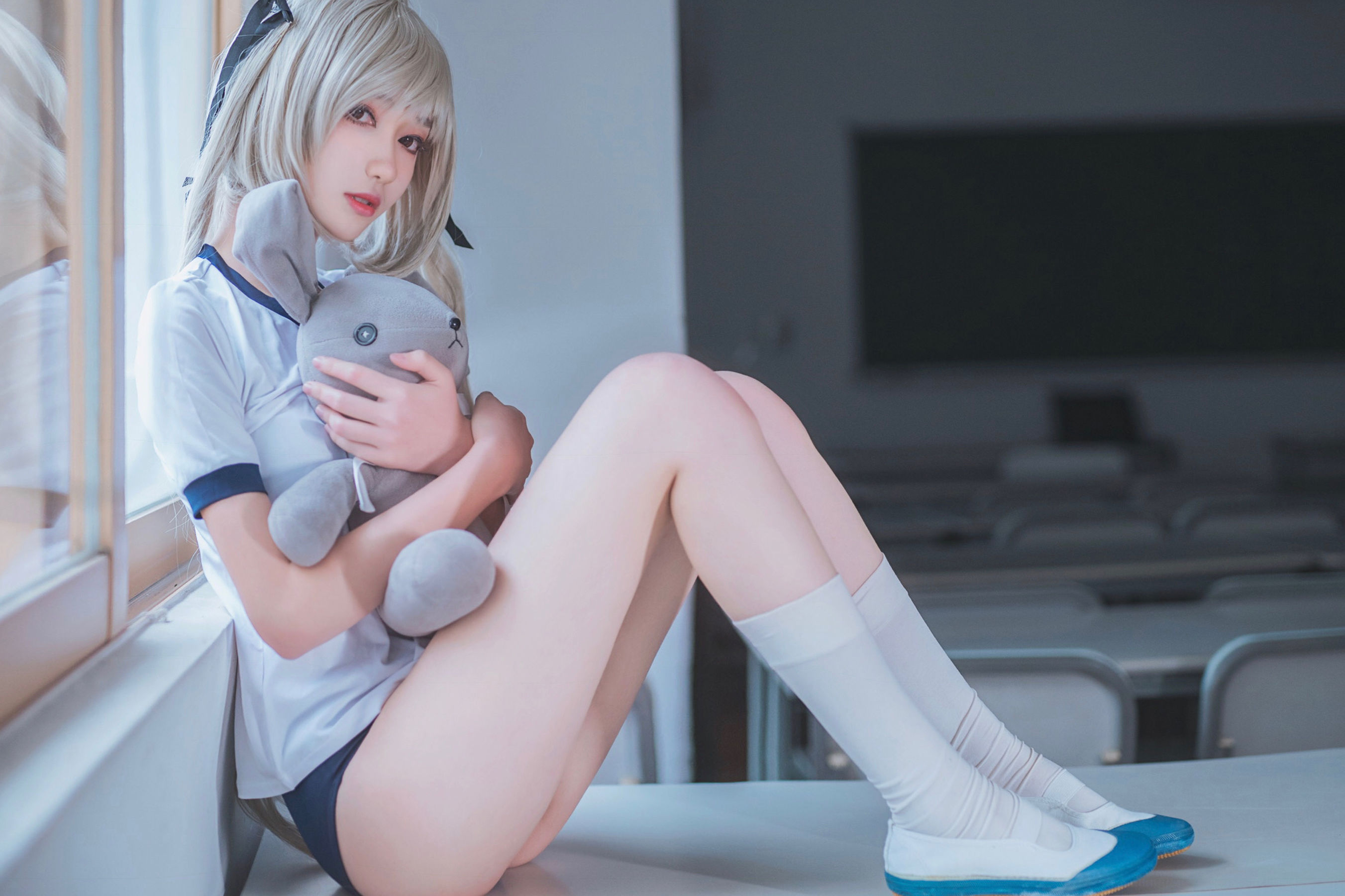 动漫博主南桃Momoko 春日野穹体操服-图22