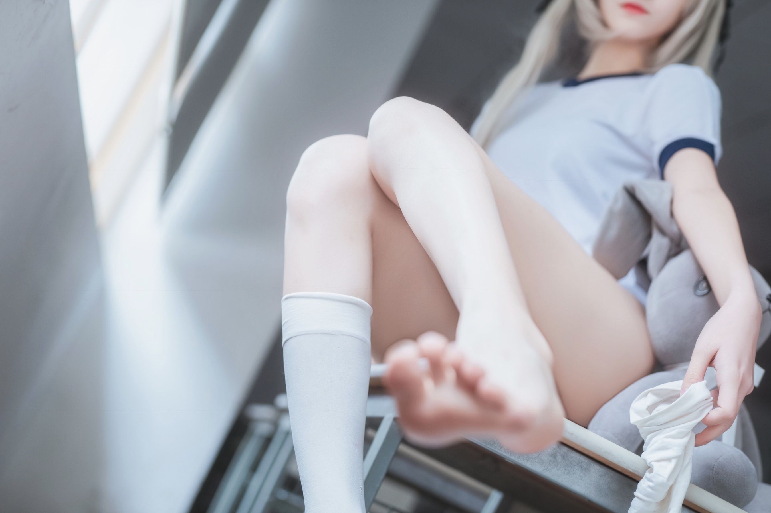 动漫博主南桃Momoko 春日野穹体操服-图2