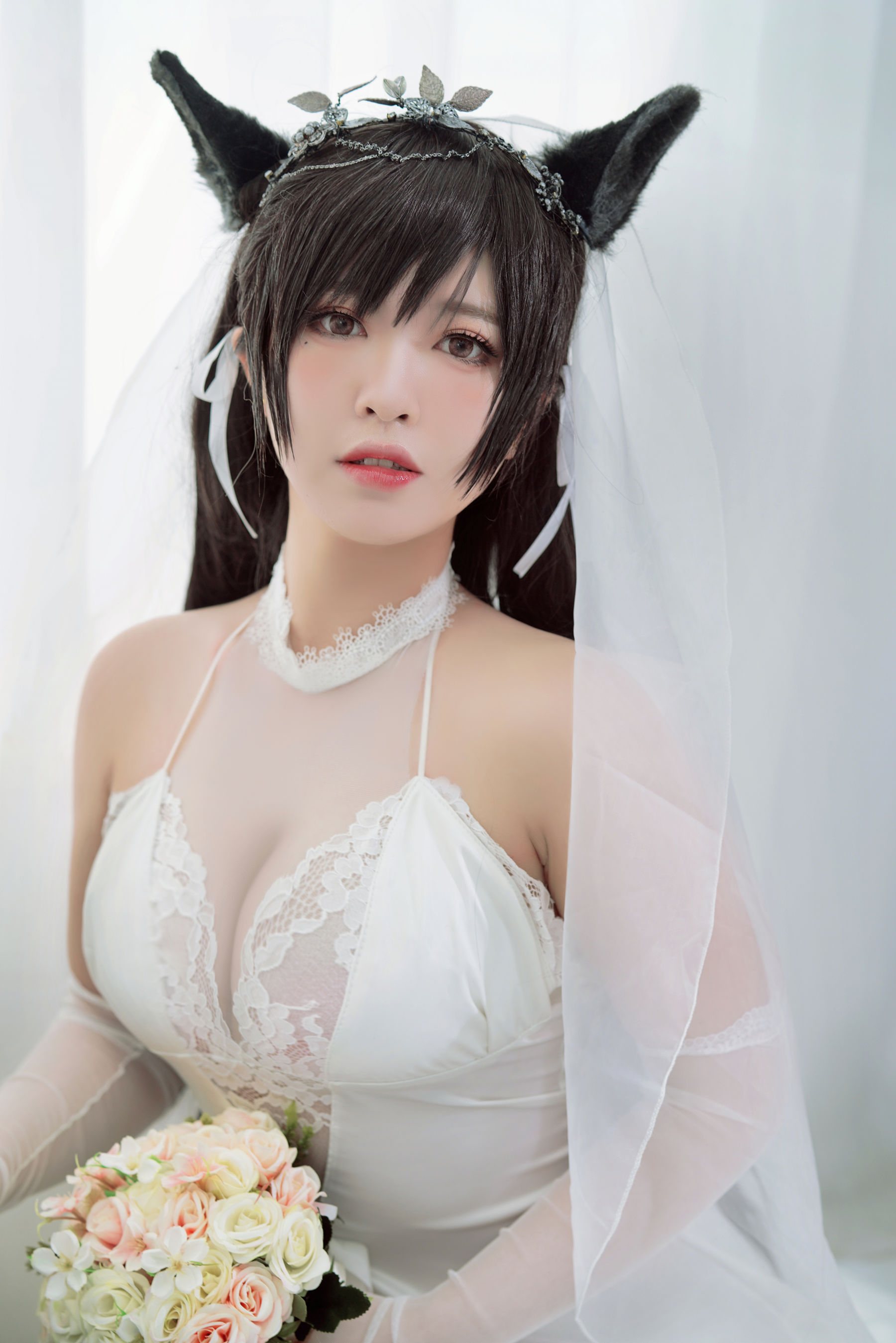半半子 爱宕花嫁-图6
