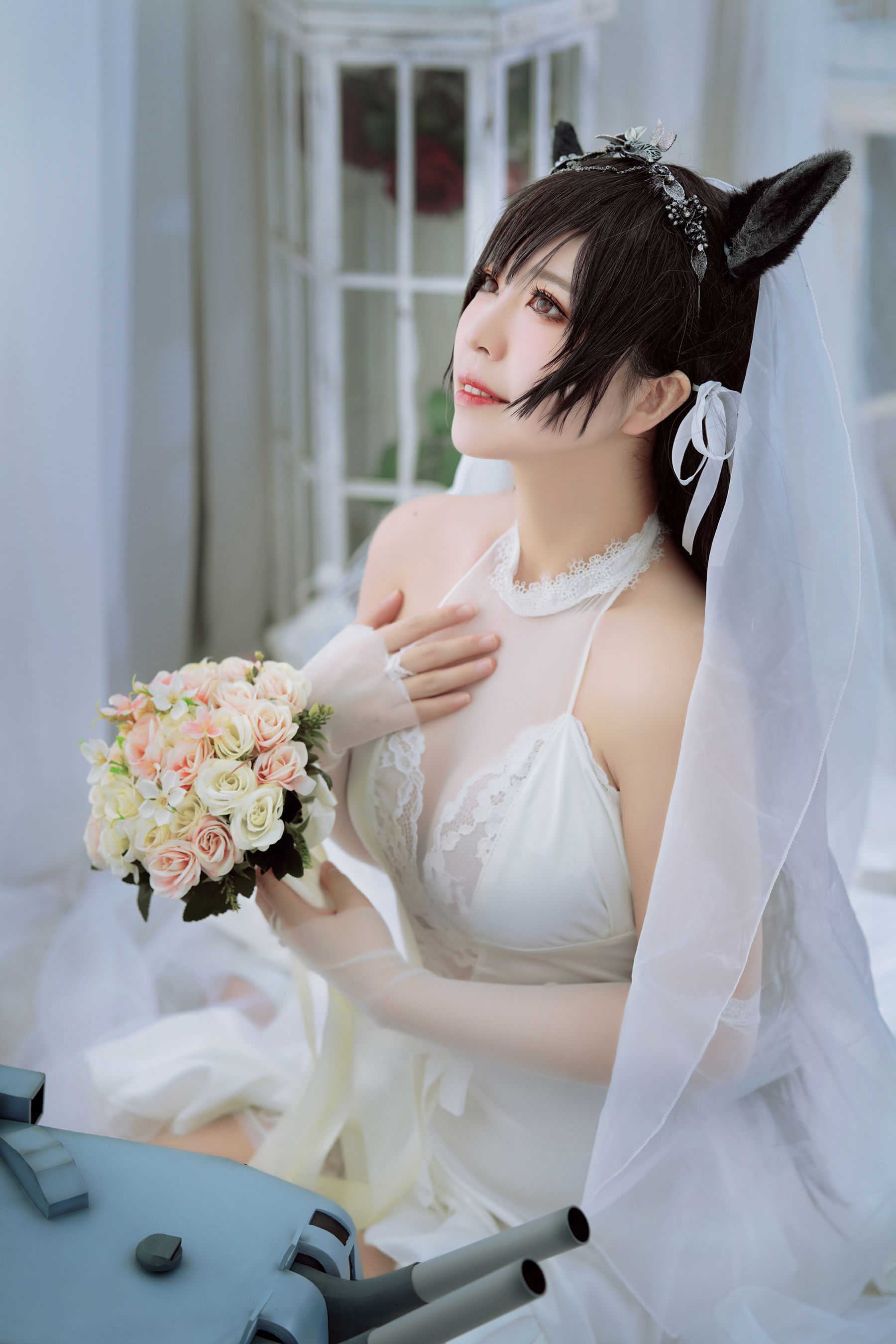 半半子 爱宕花嫁-图8