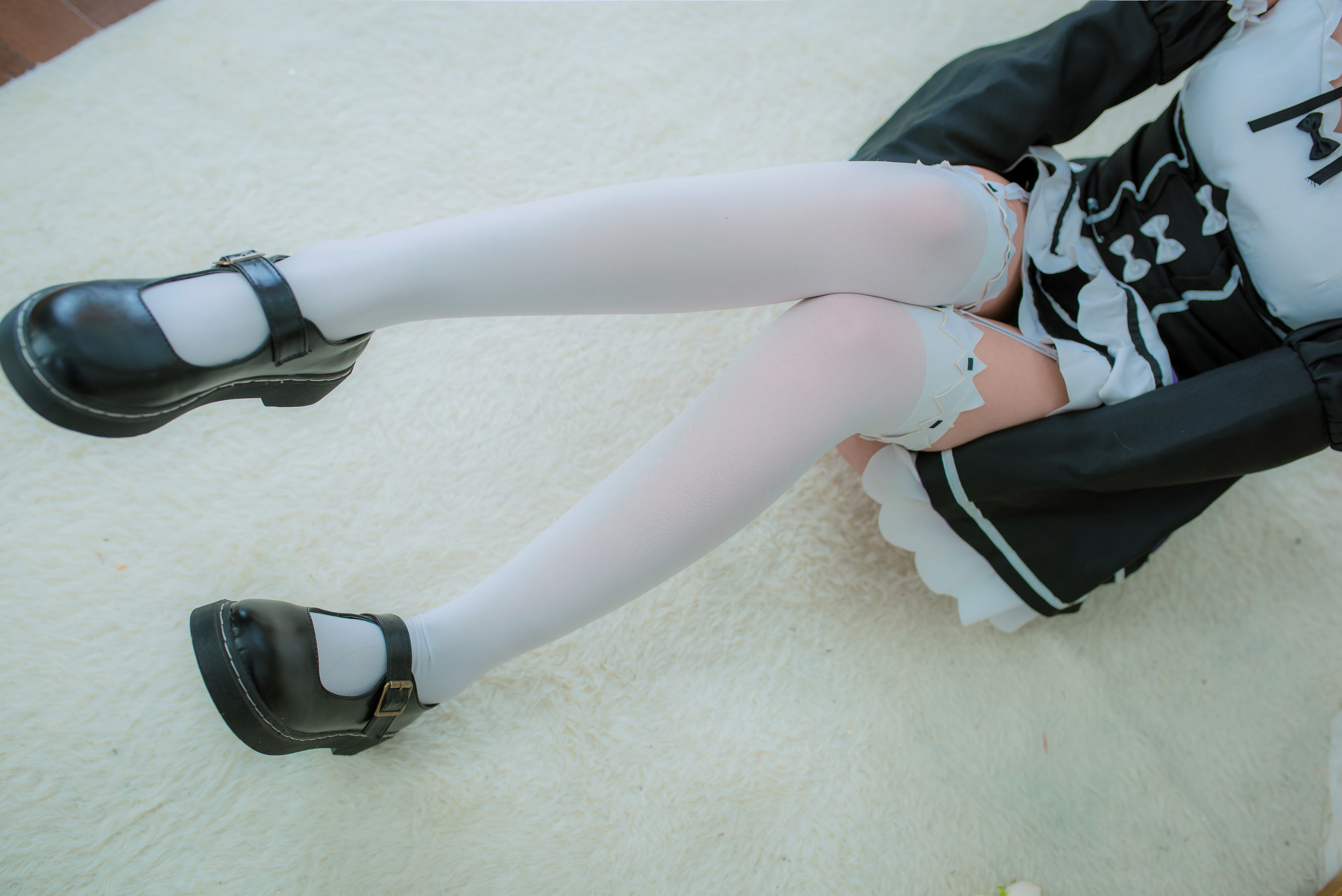 人气Coser二佐Nisa 蕾姆女仆-图31