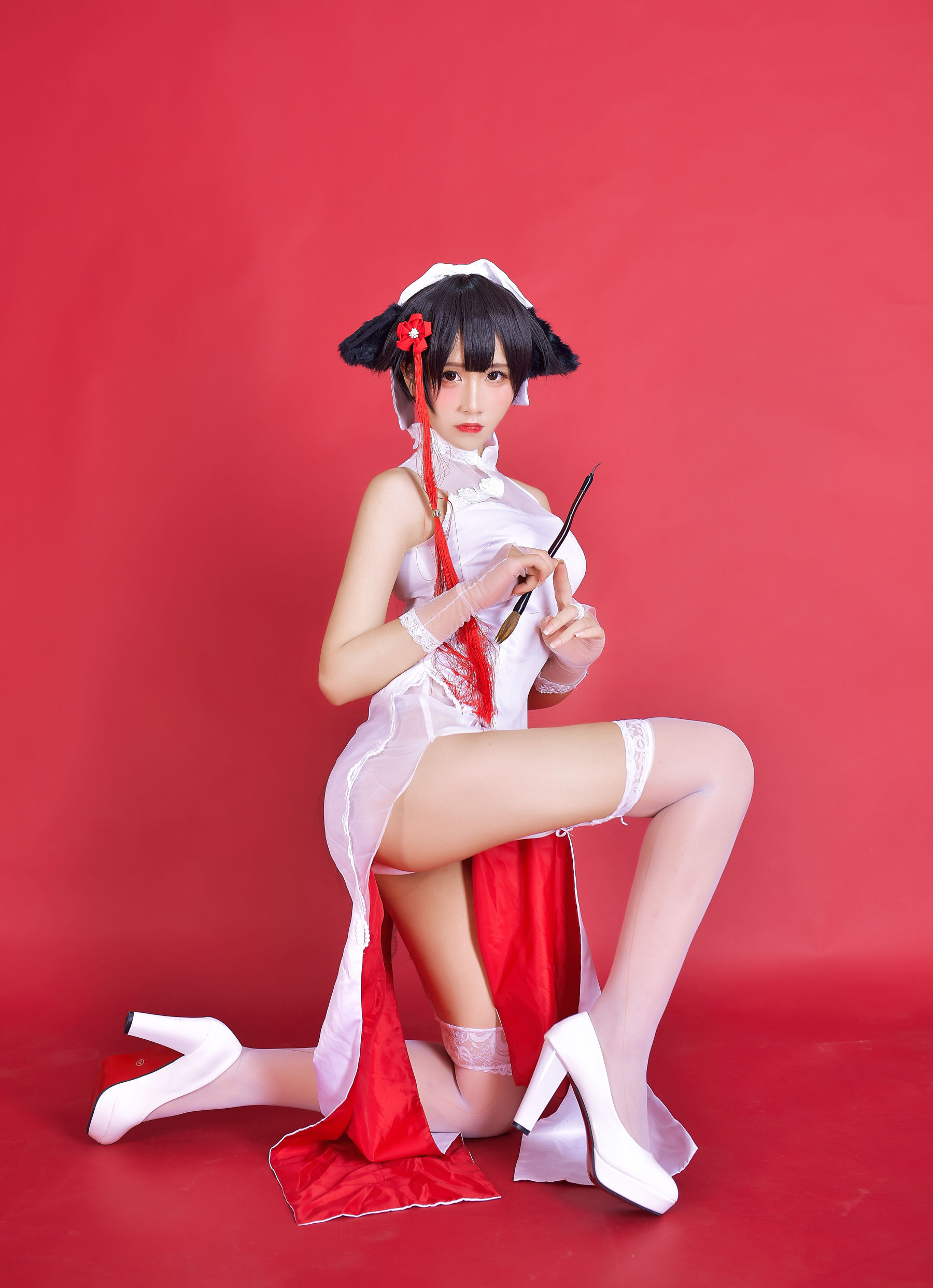 动漫博主九曲Jean 碧蓝航线 旗袍-图5
