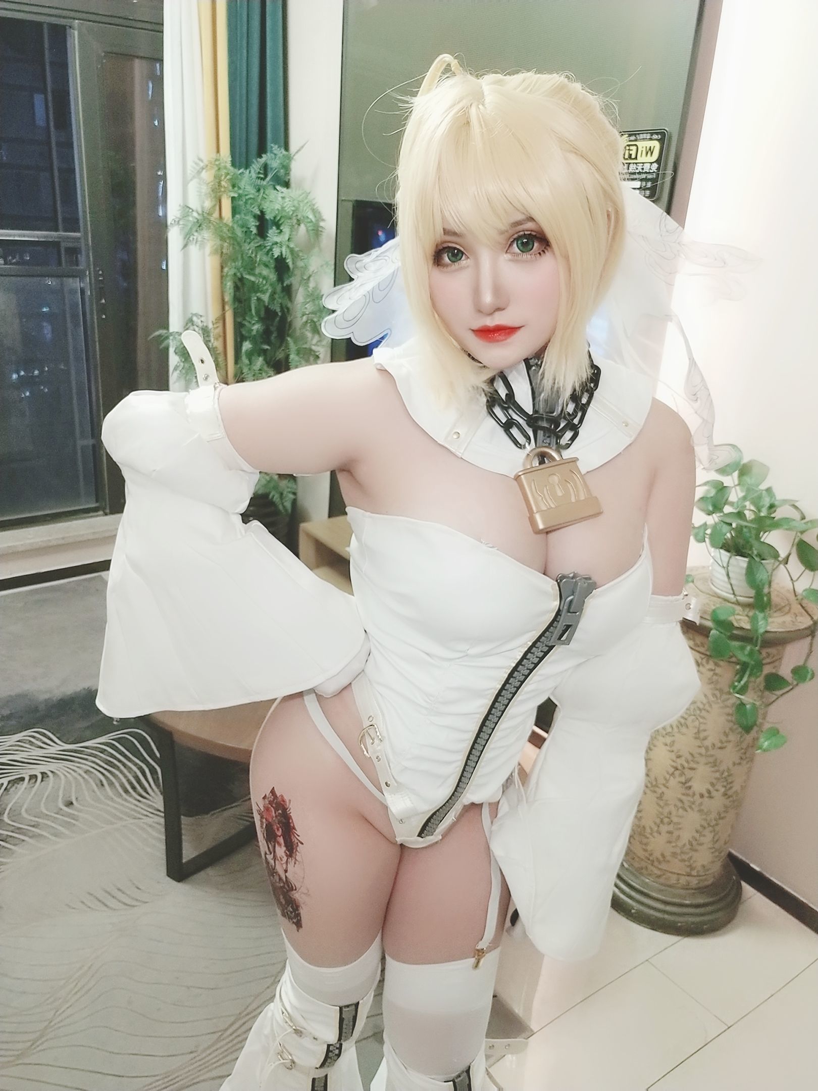 夏鸽鸽不想起床 尼禄花嫁-图12