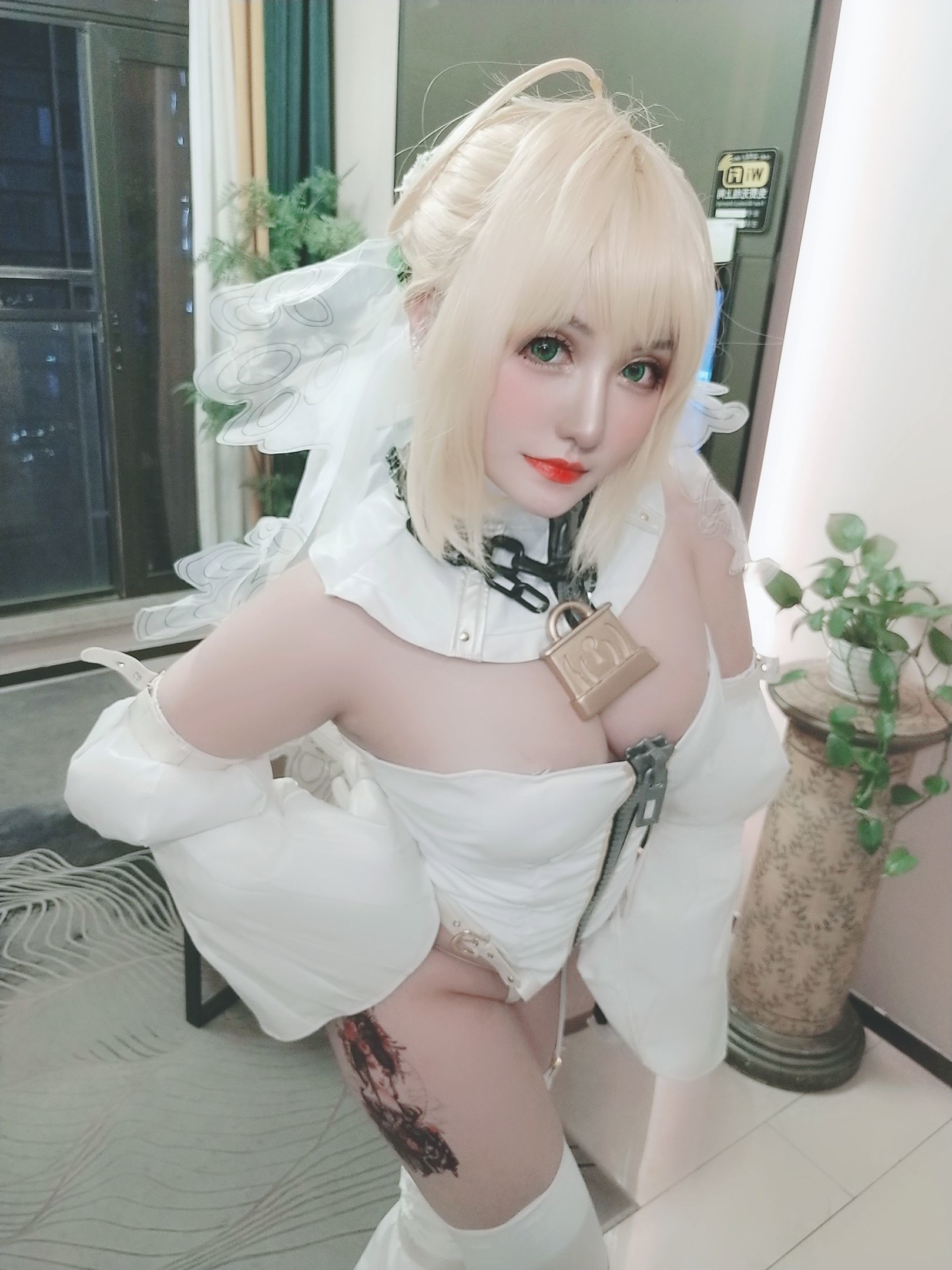 夏鸽鸽不想起床 尼禄花嫁-图18