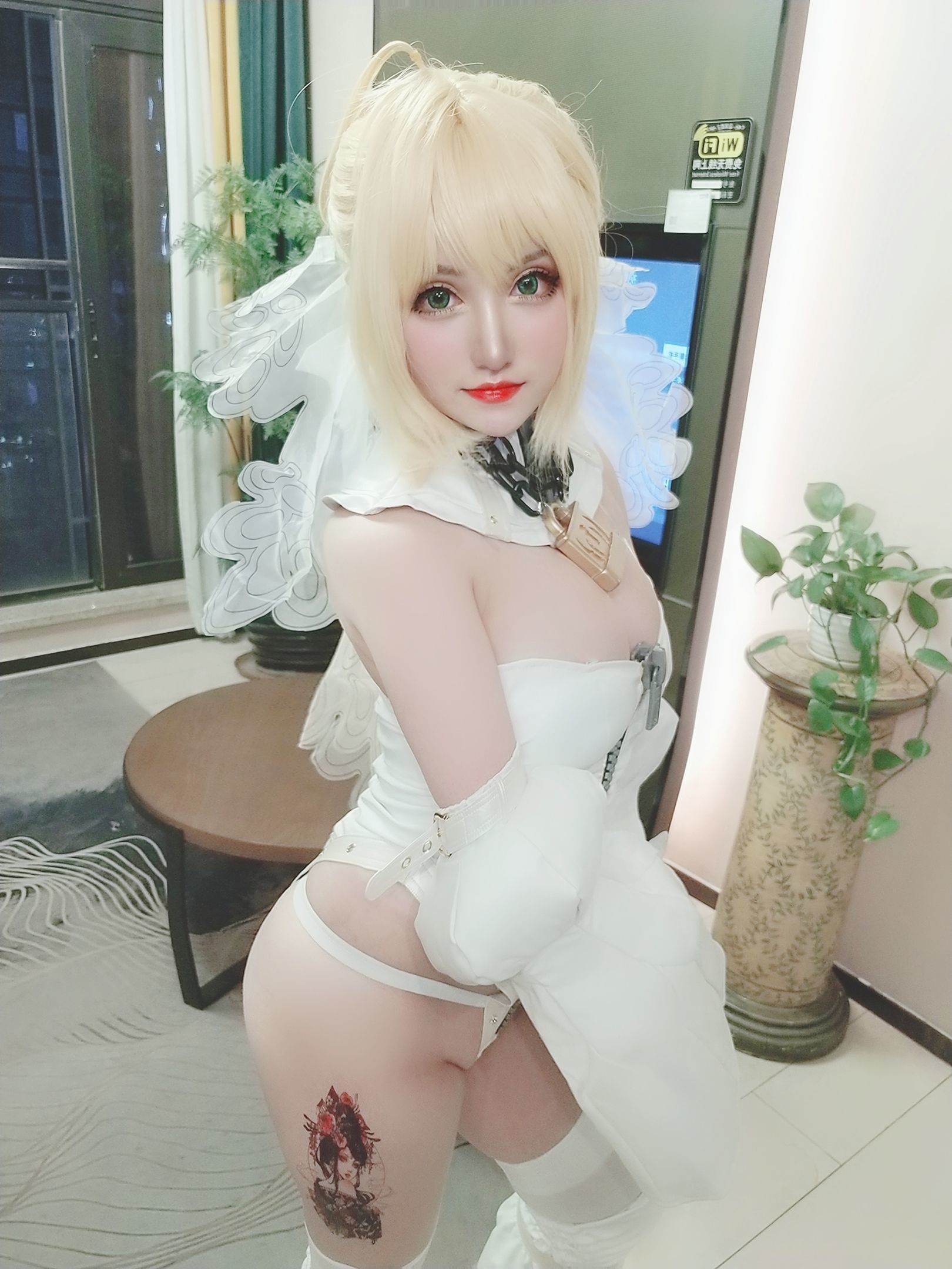夏鸽鸽不想起床 尼禄花嫁-图1