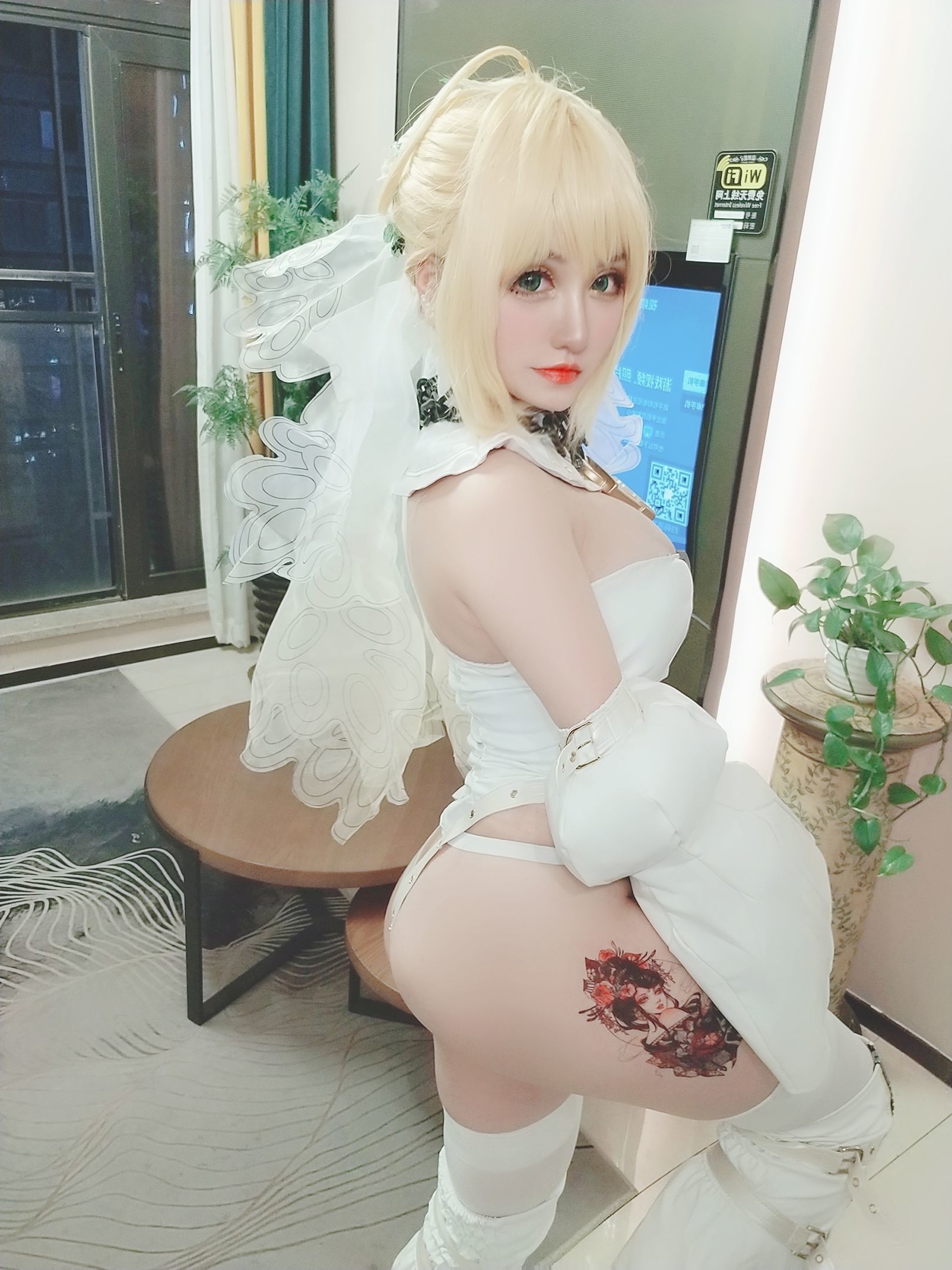 夏鸽鸽不想起床 尼禄花嫁-图3